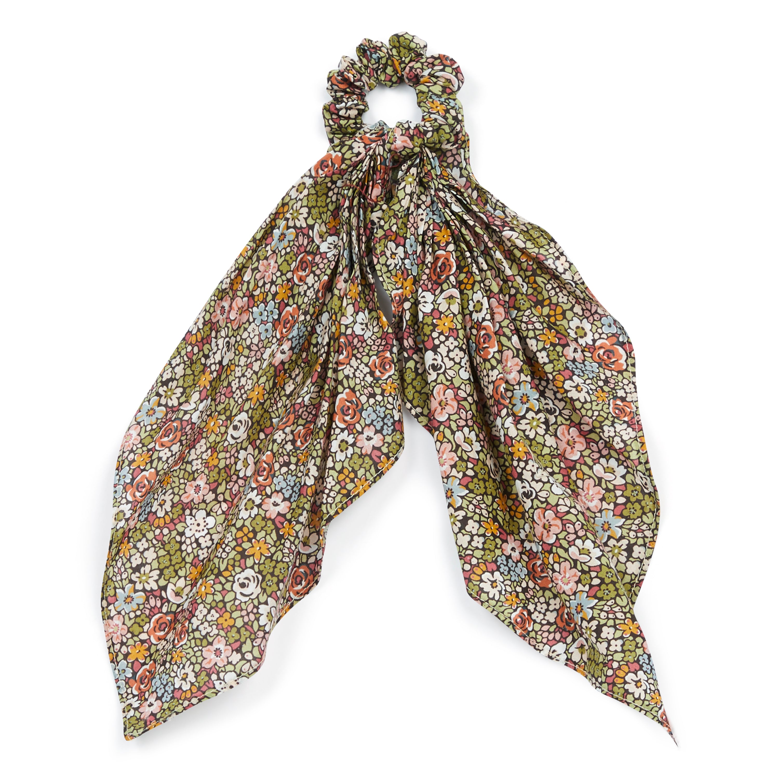 Girls Green Floral Hair Accessories