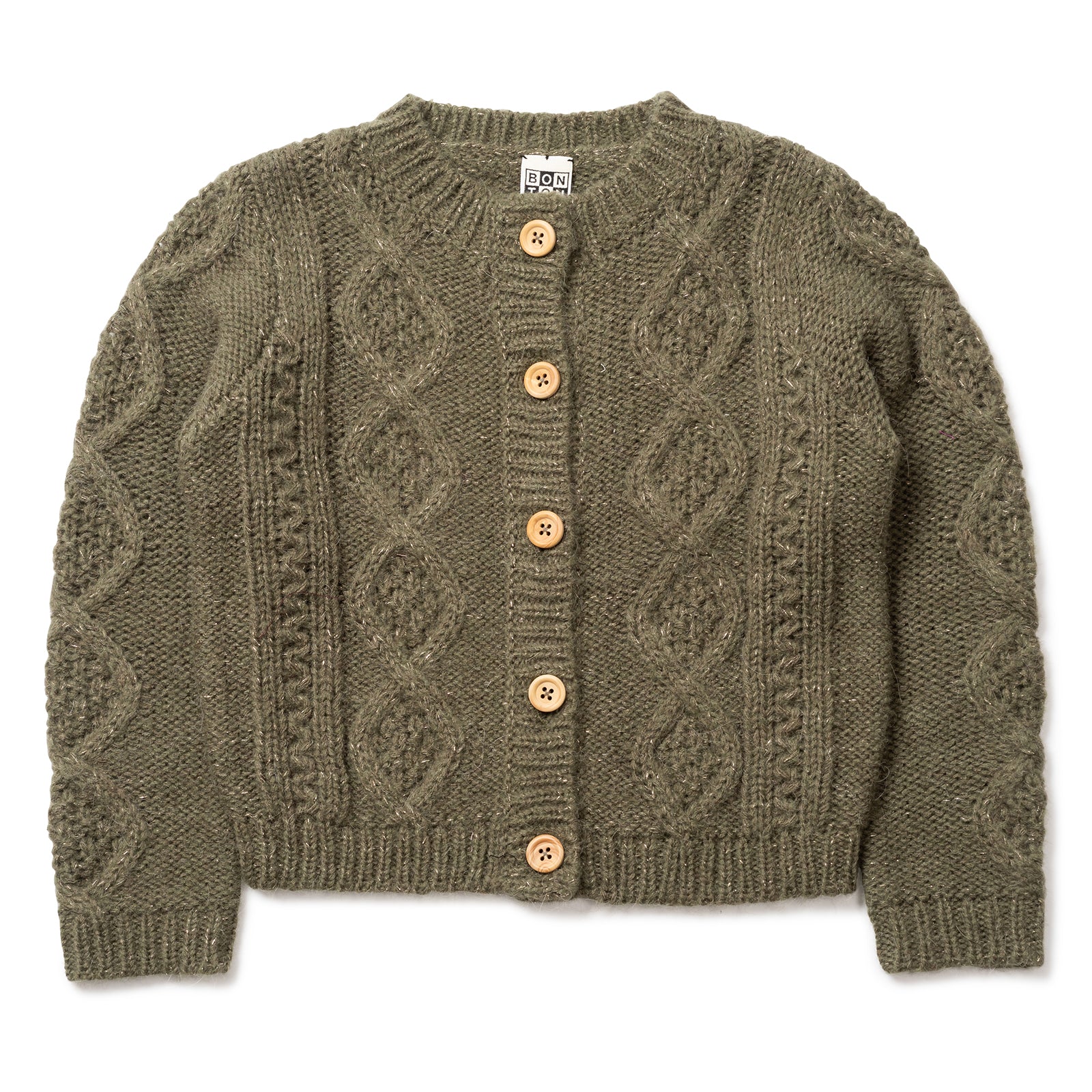 Girls Lochness Vert Cardigan