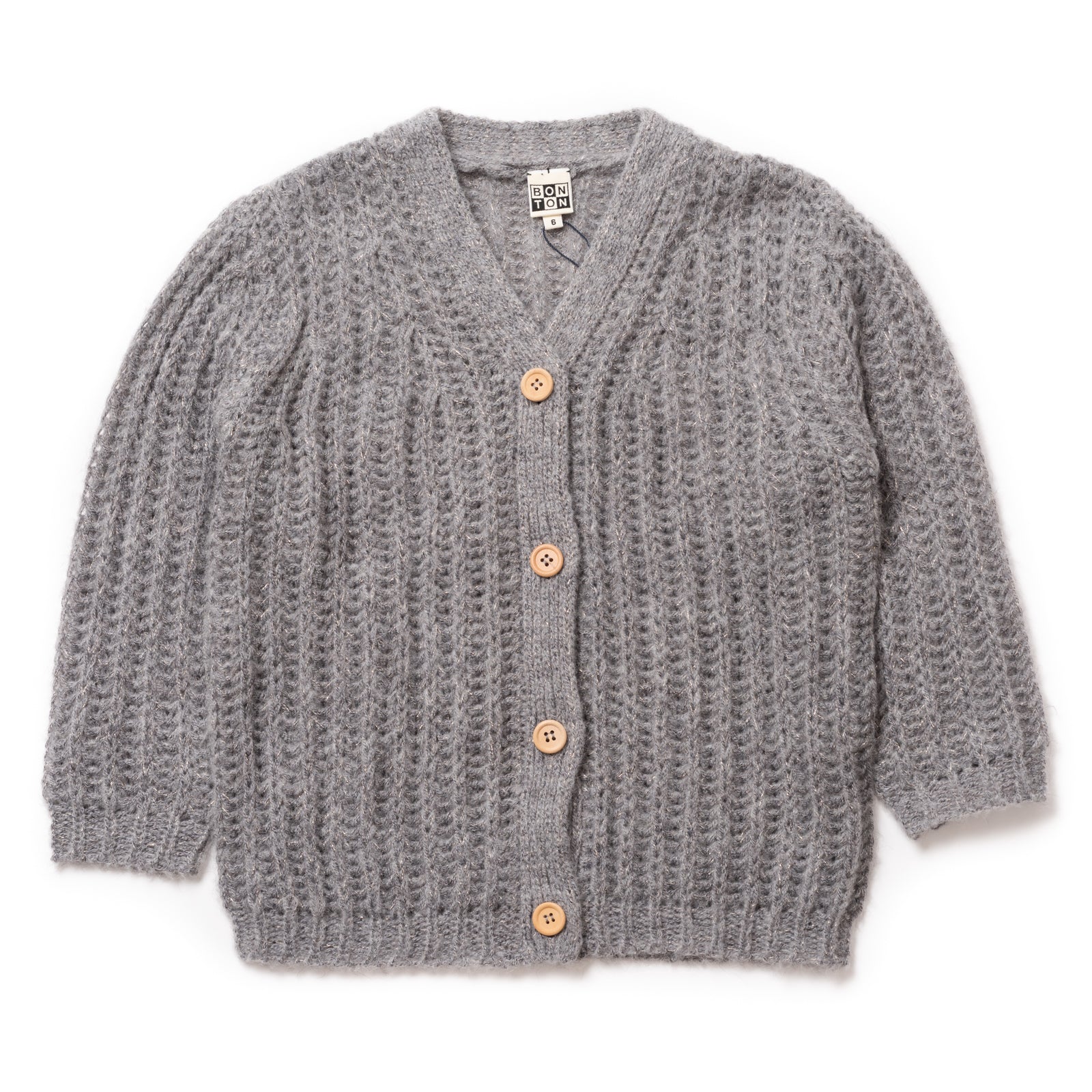 Girls Grey Cardigan