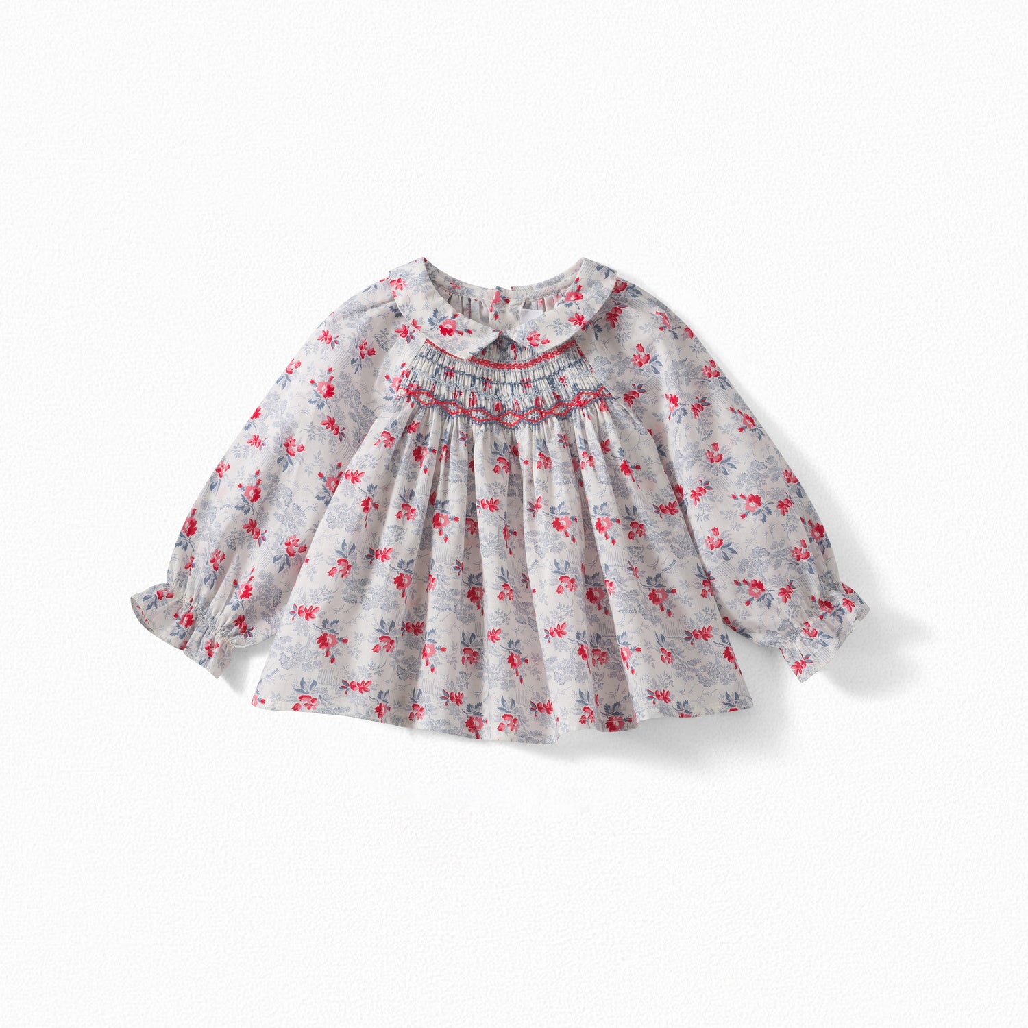 Baby Girls Off White Blouse