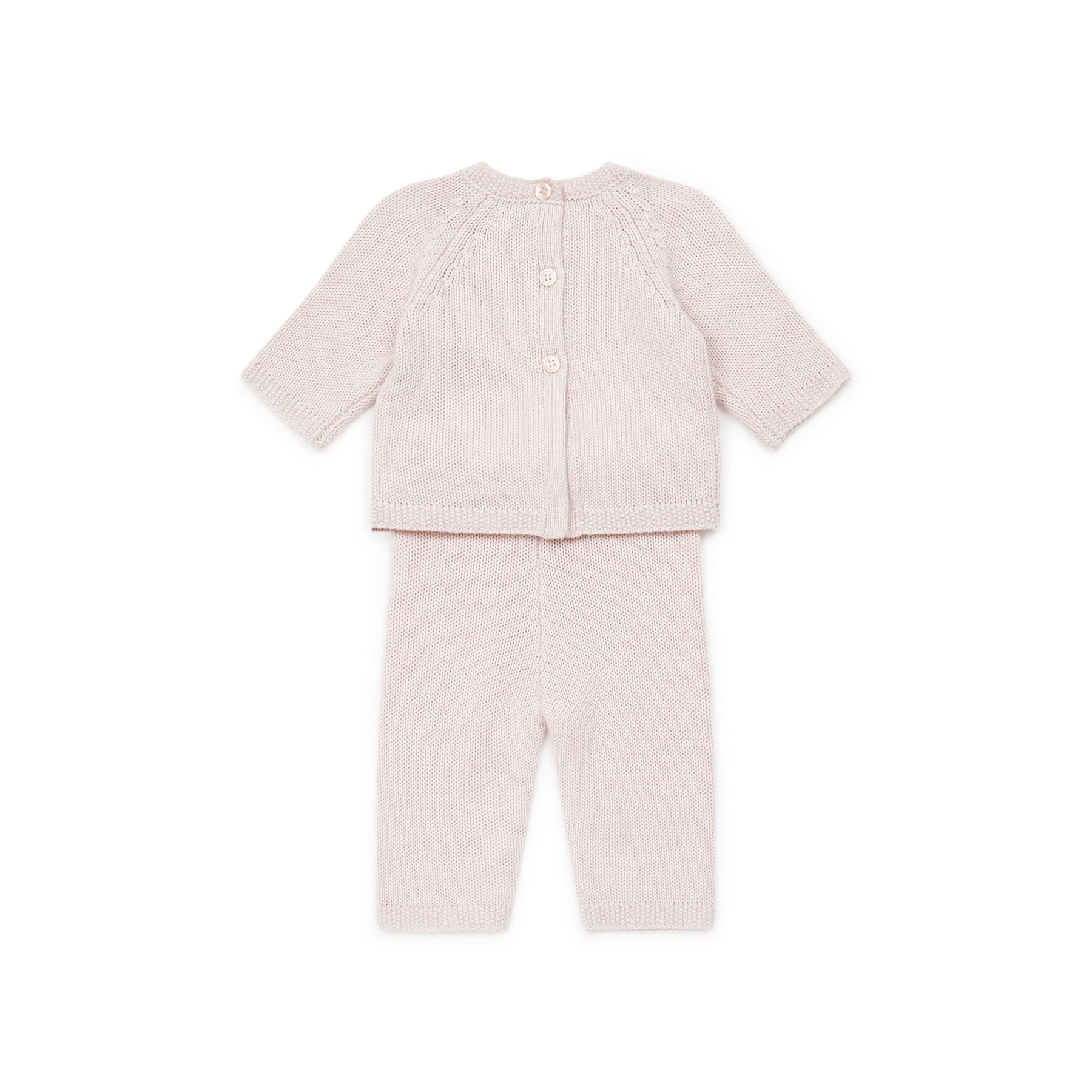 Baby Girls Pink Cotton Set