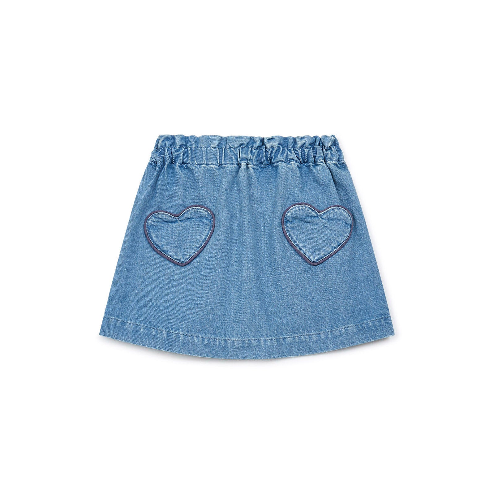 Girls Blue Denim Skirt