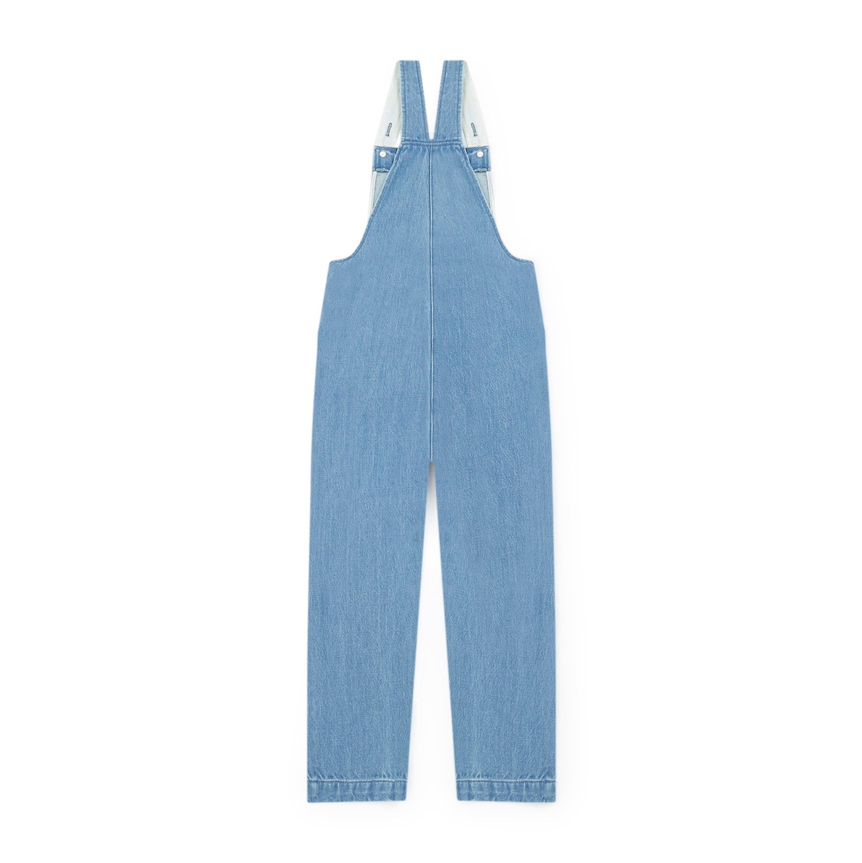 Girls Blue Denim Overalls