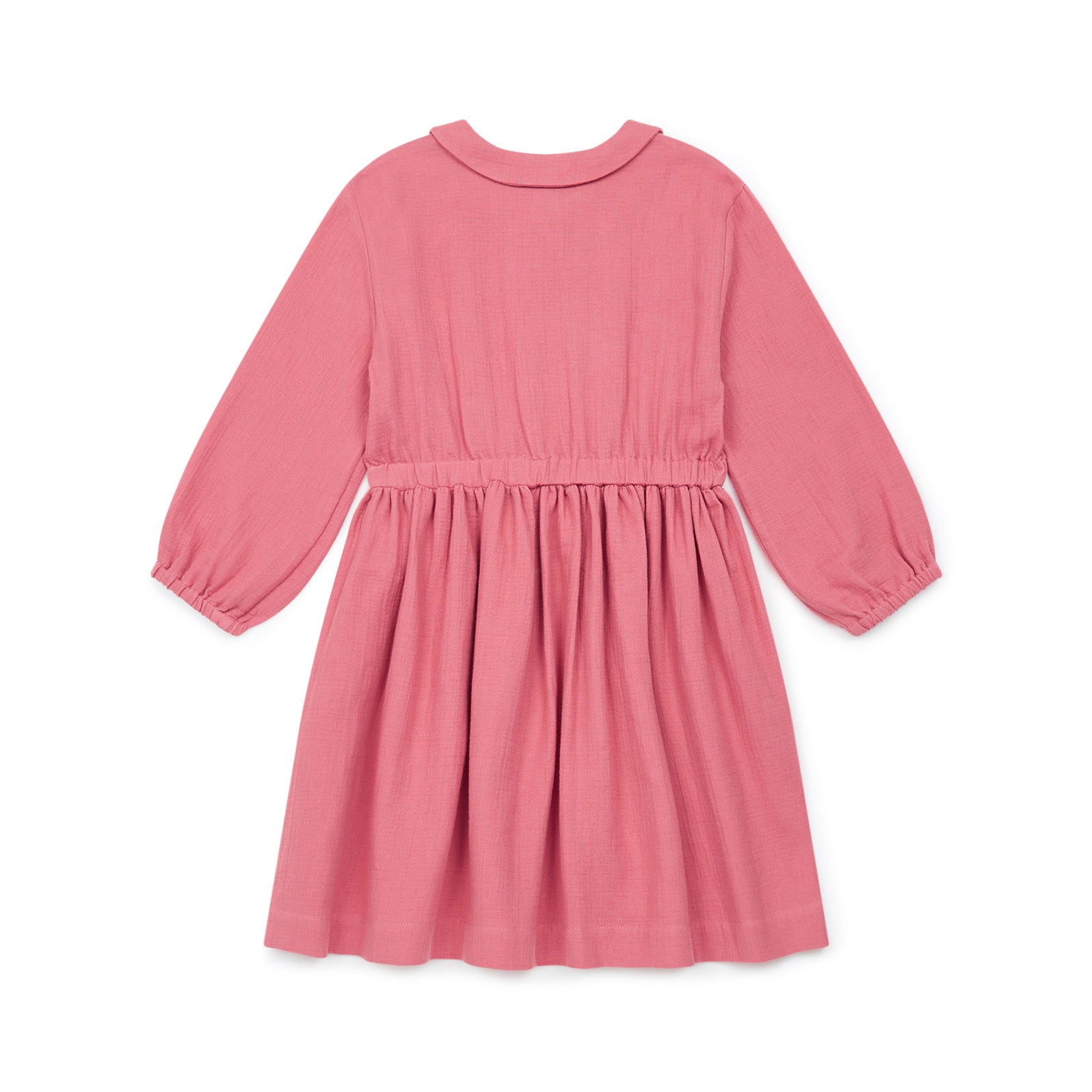 Girls Pink Cotton Dress