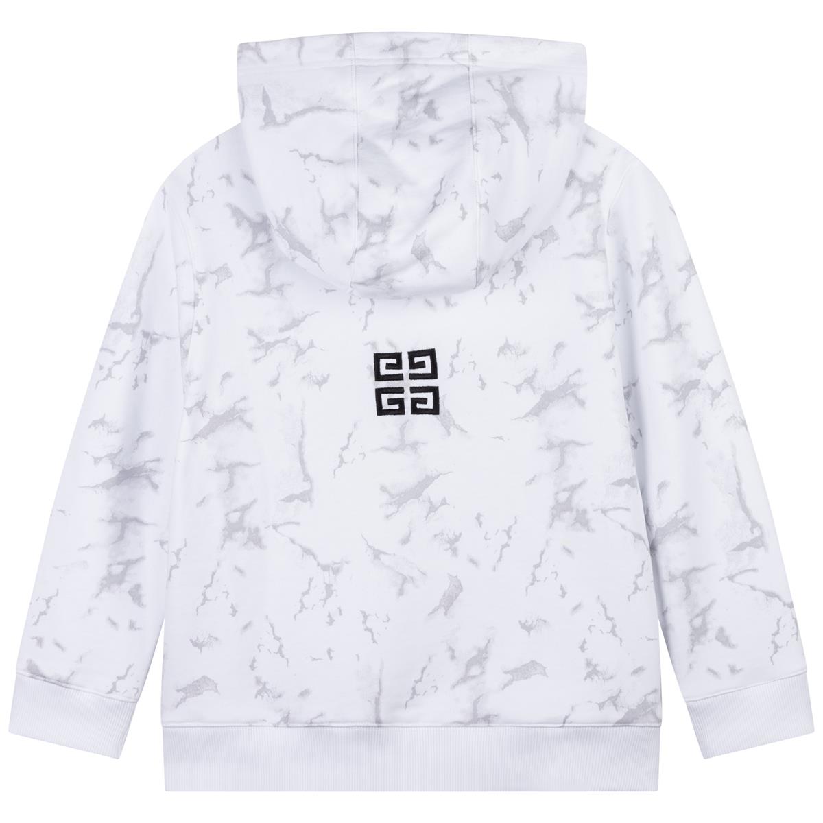 Boy & Girls White Sweatshirts