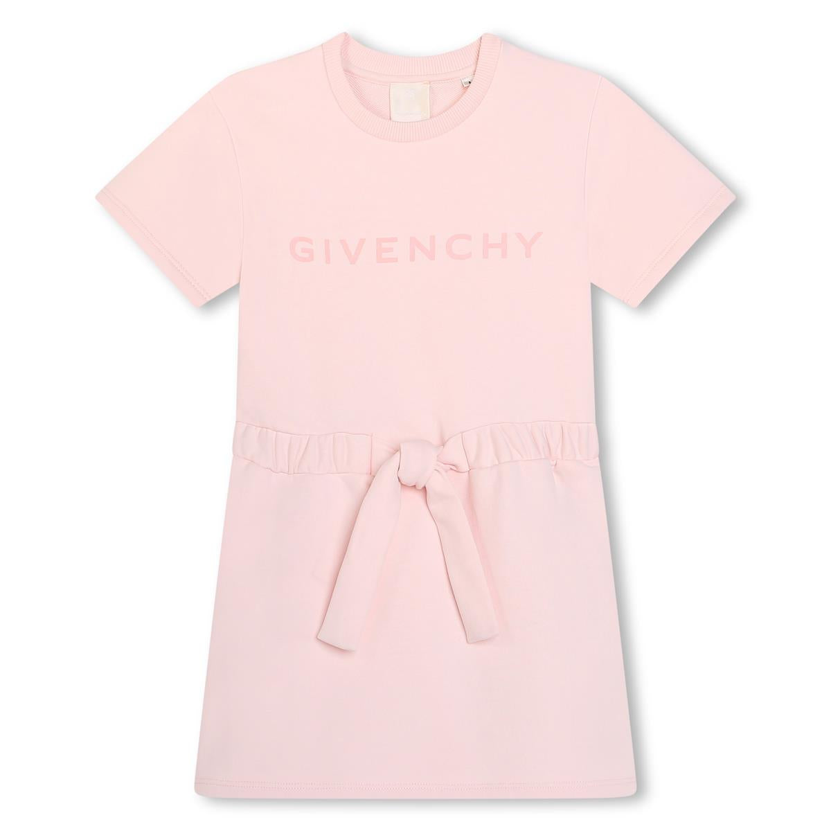 Girls Pink Logo Dress