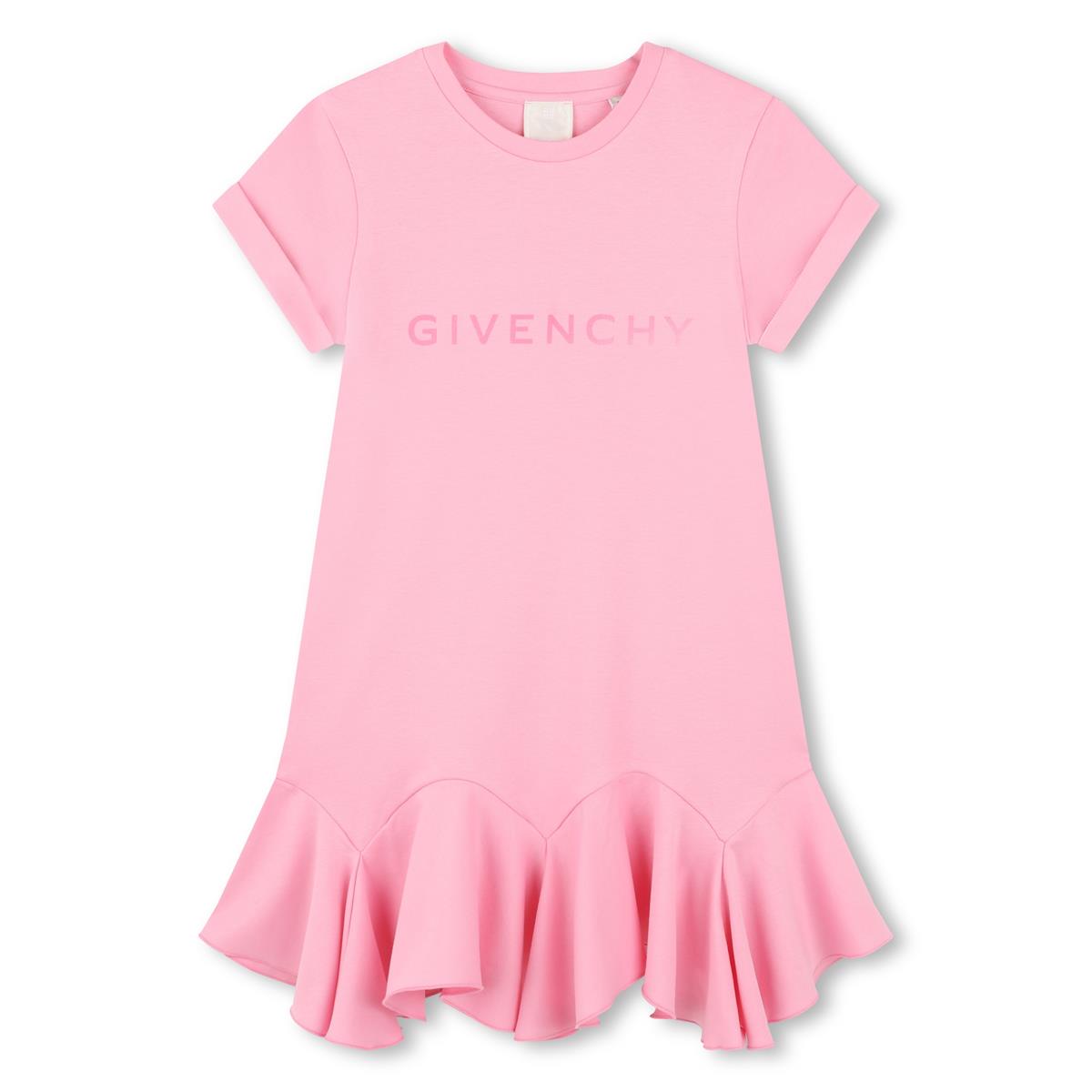 Girls Pink Logo Dress
