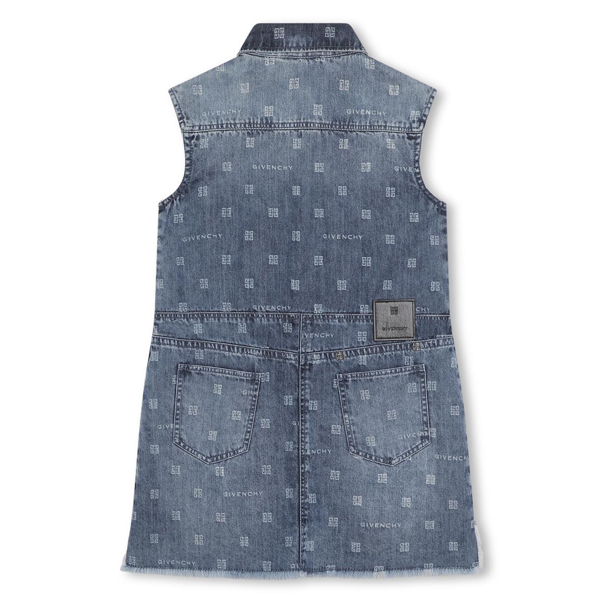 Girls Blue Denim Dress
