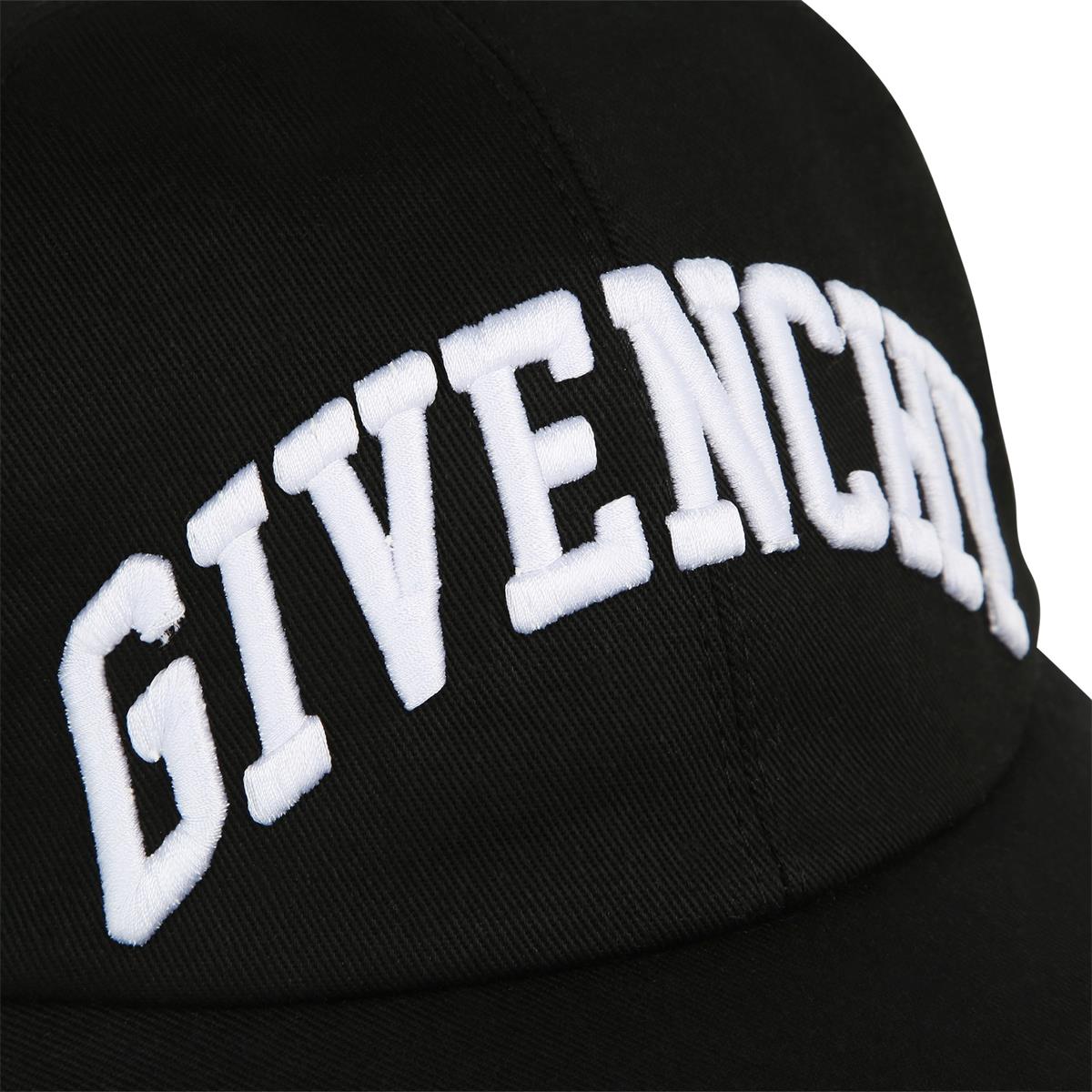 Girls Black Logo Baseball Cap