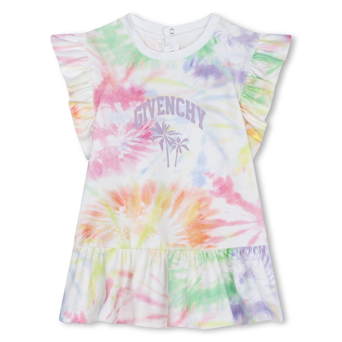 Baby Girls Multicolor Cotton Dress
