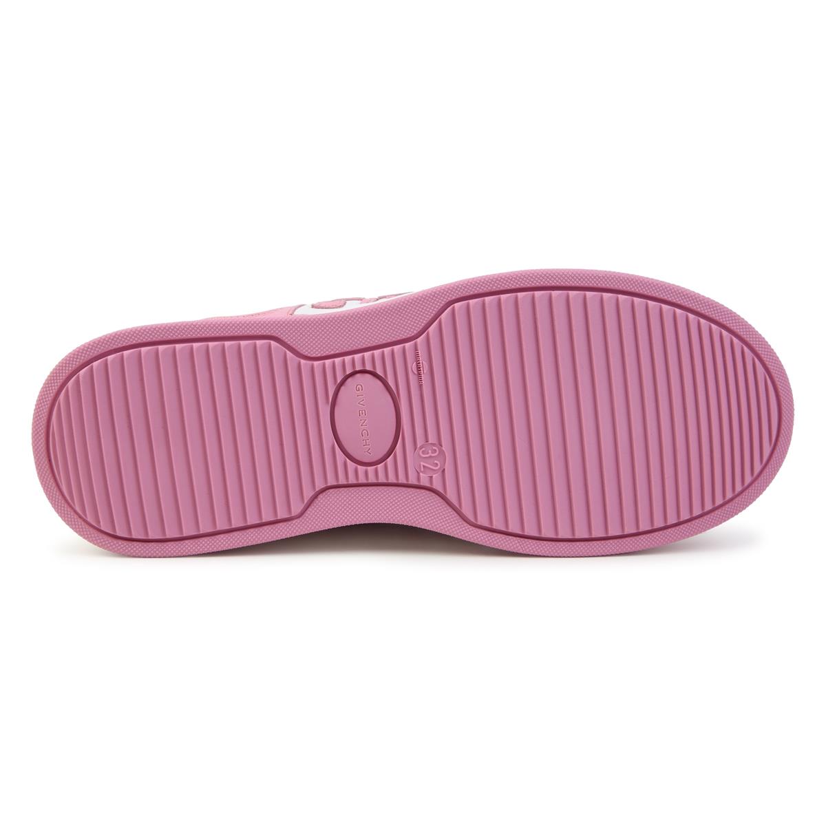 Girls Pink Logo Shoes