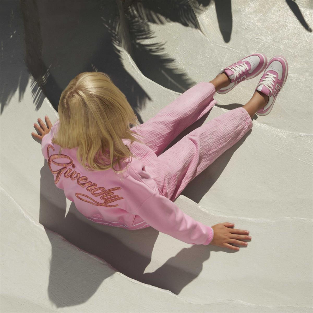 Girls Pink Logo Shoes