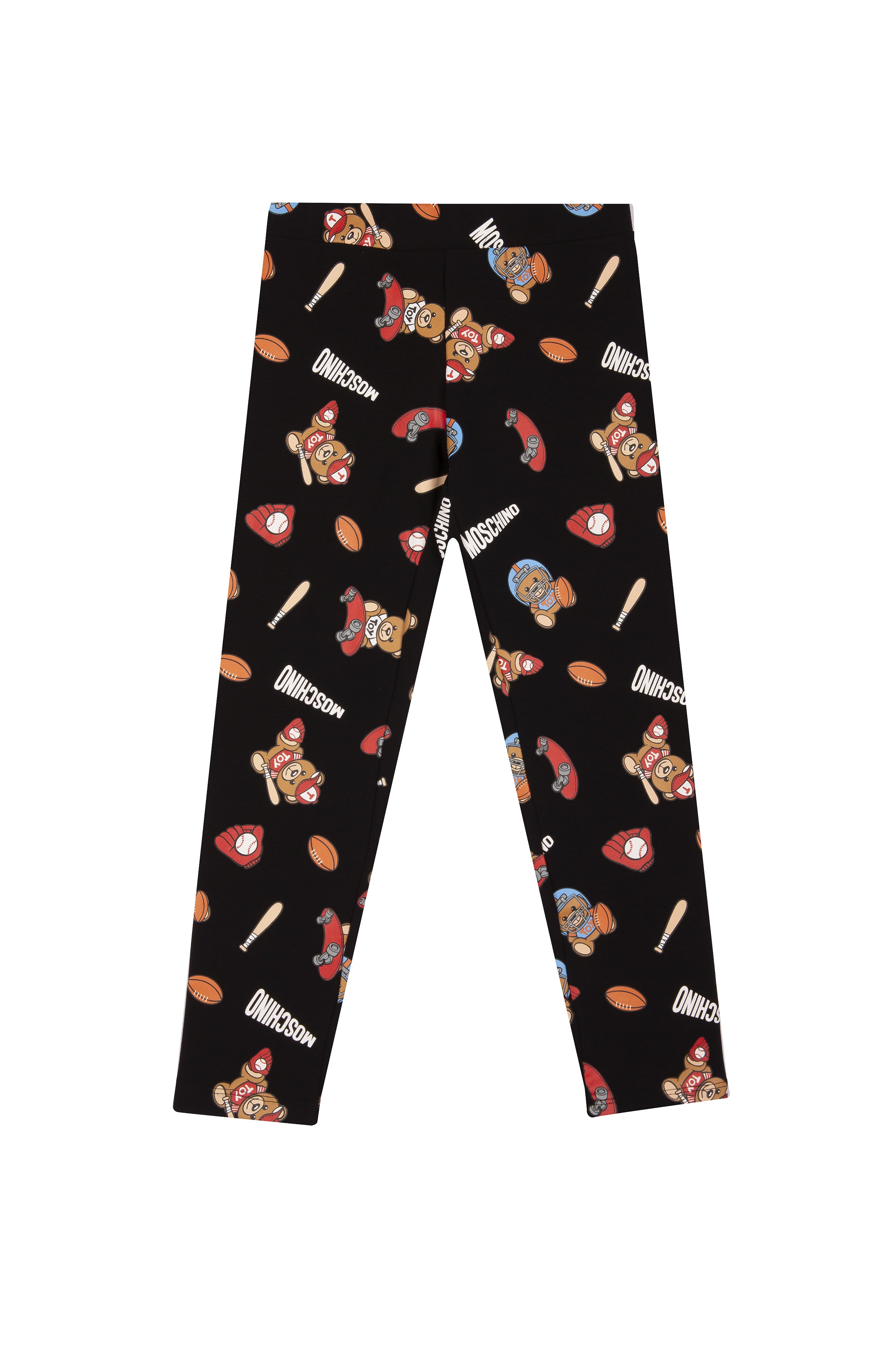Girls Black Cotton Leggings