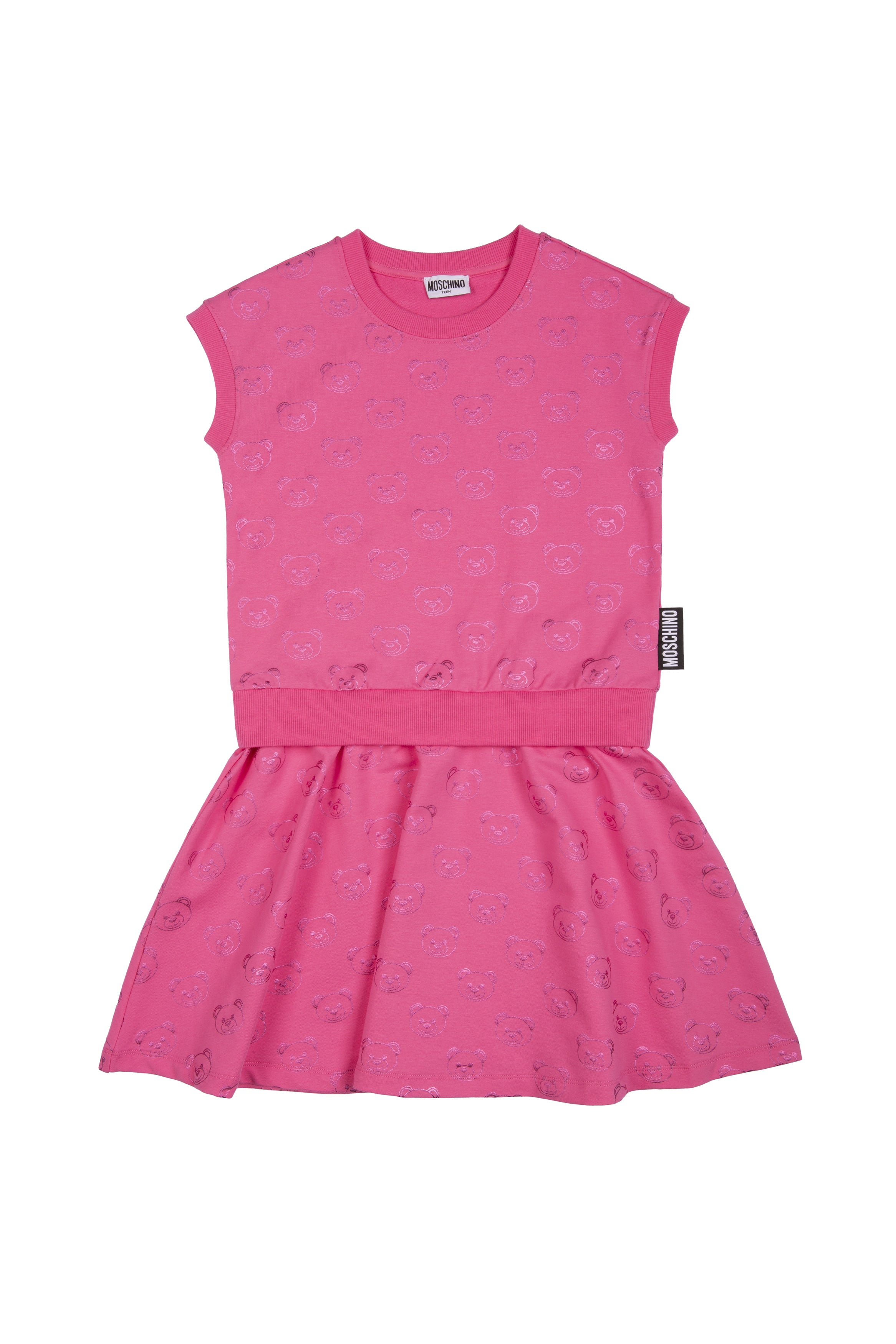 Girls Pink Cotton Dress