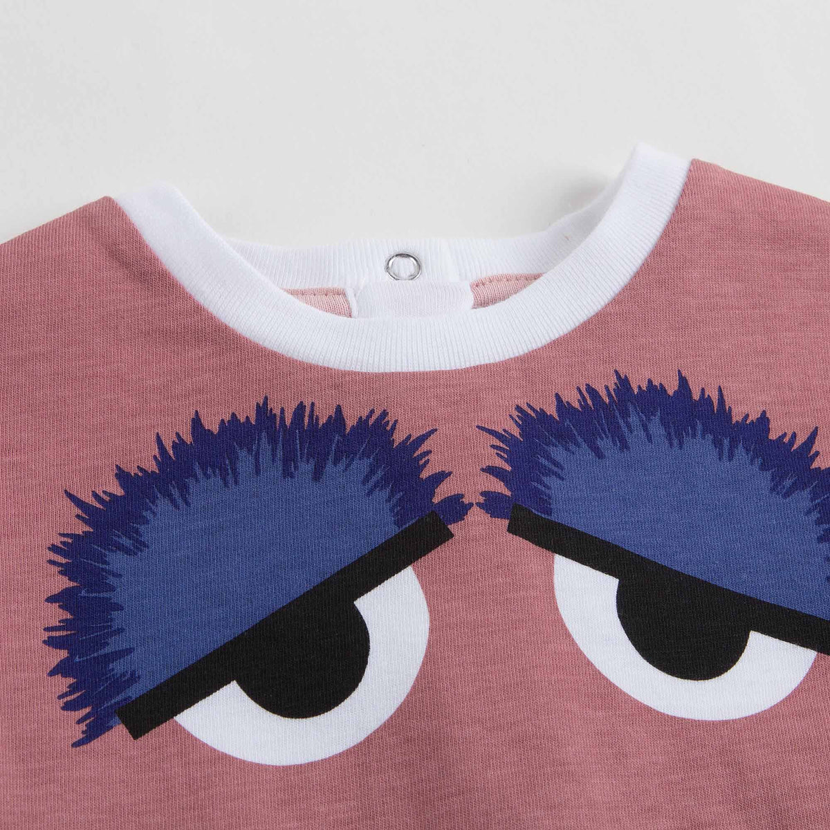 Baby Girls Multicolor Monster Printed Cotton Dress - CÉMAROSE | Children's Fashion Store - 4