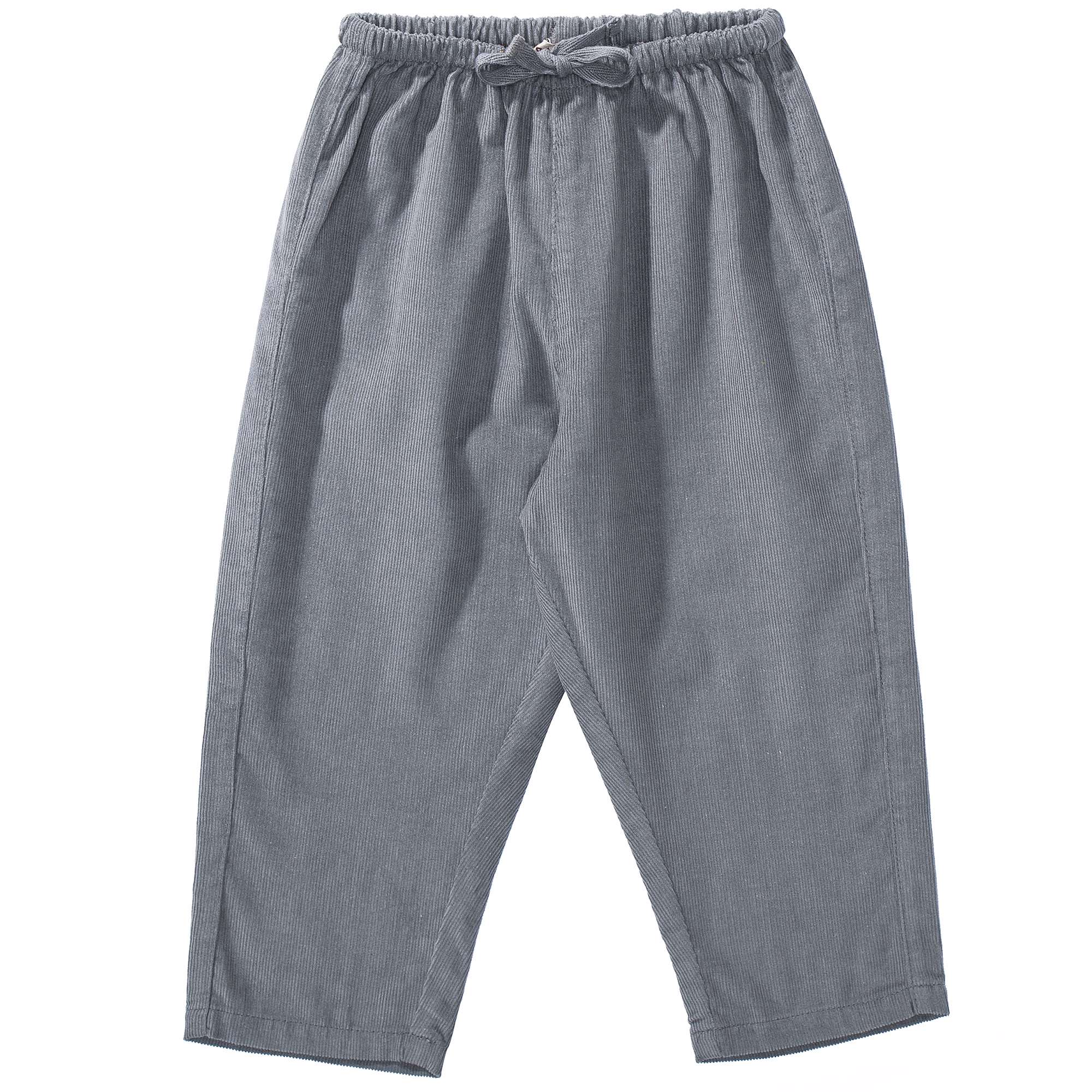 Baby Grey Cotton Trousers