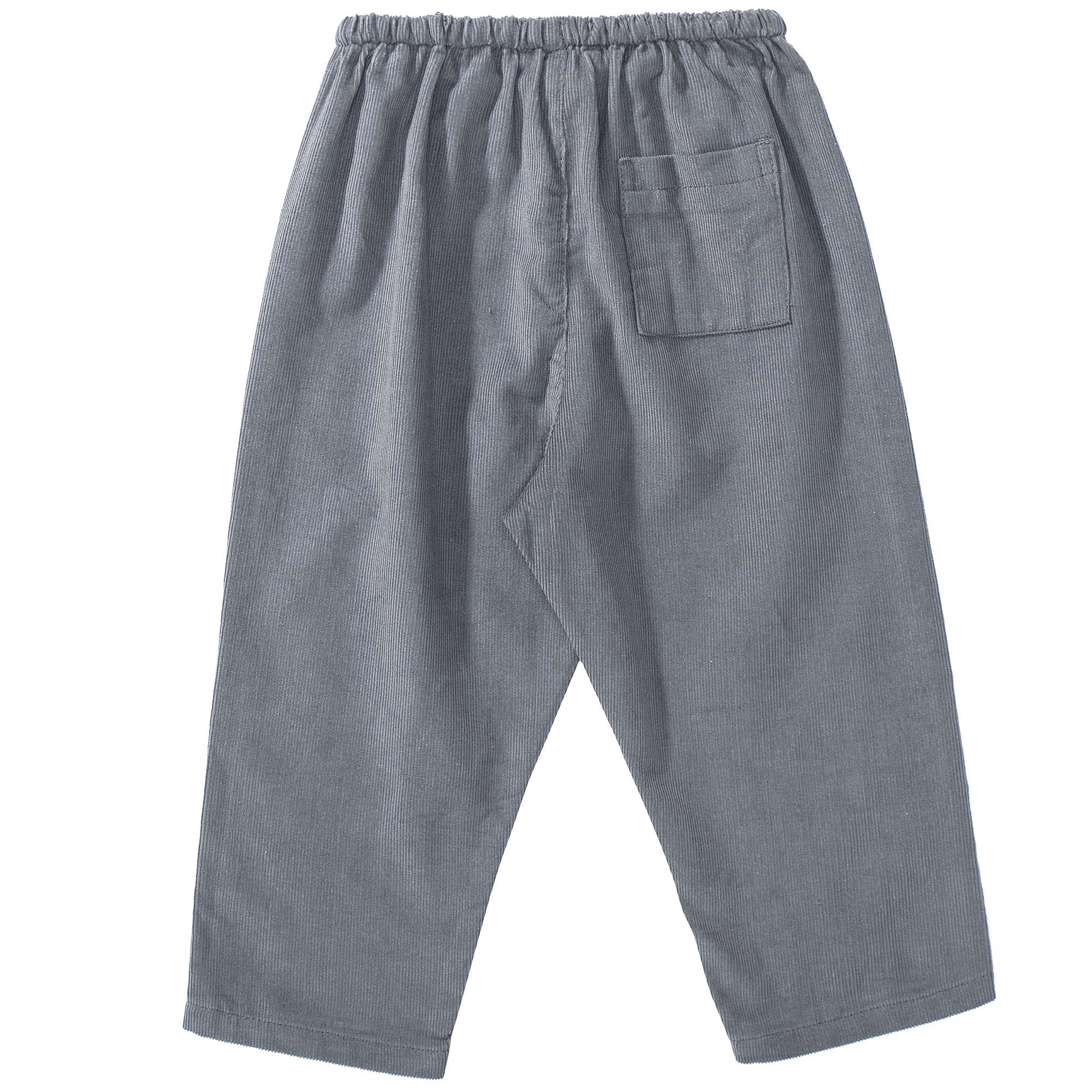Baby Grey Cotton Trousers