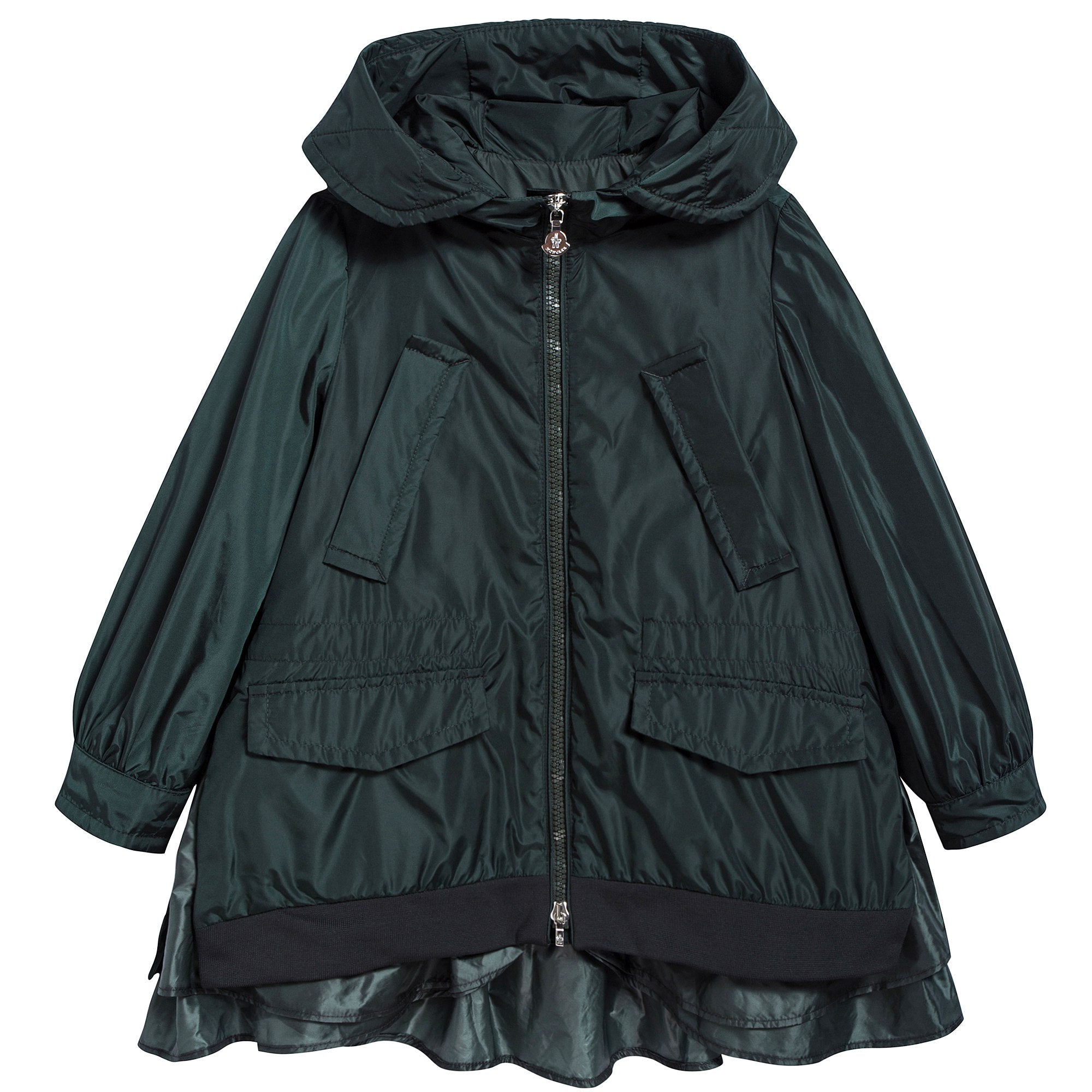 Girls Army Green 鈥淢elantha鈥?Coat