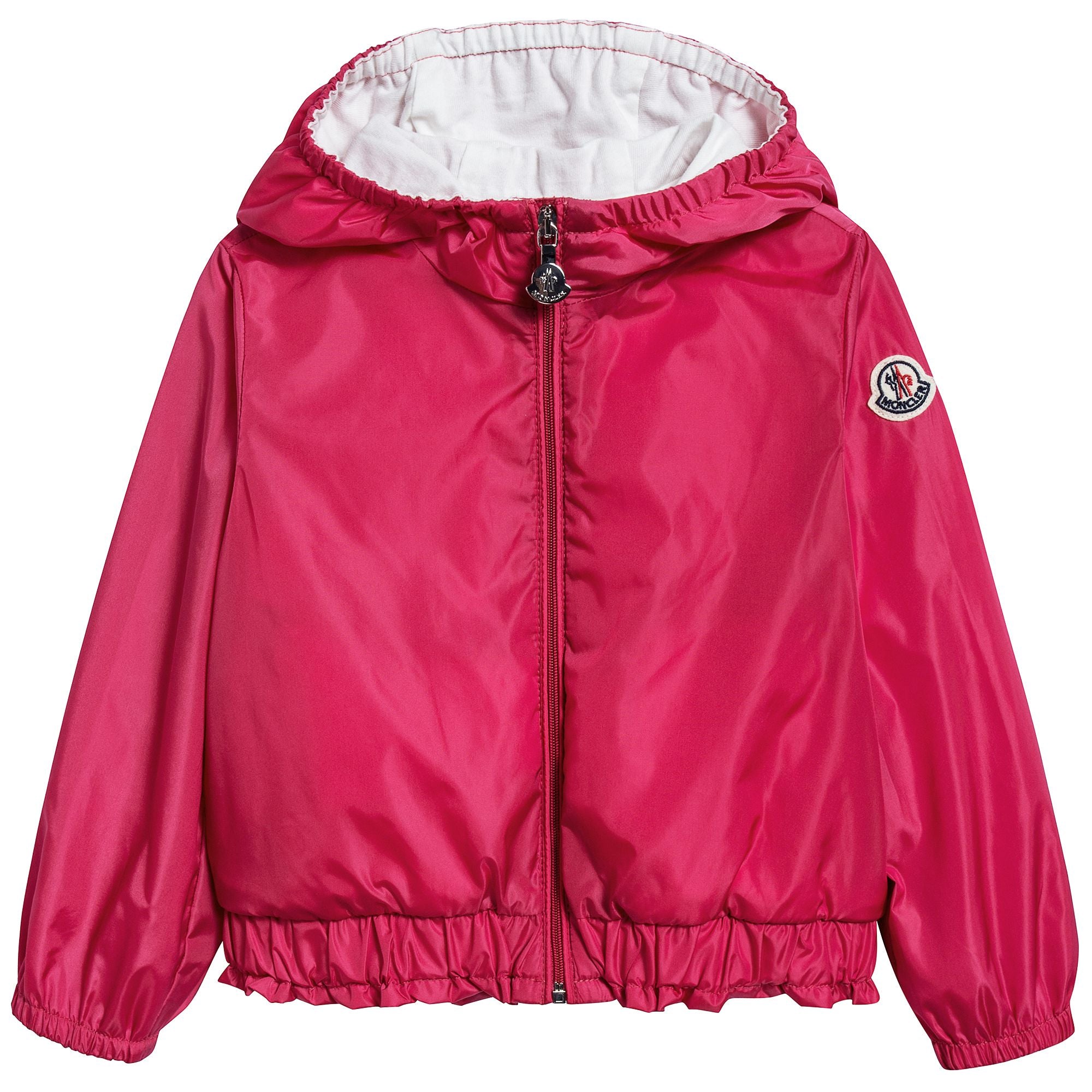 Baby Girls Red Logo Coat