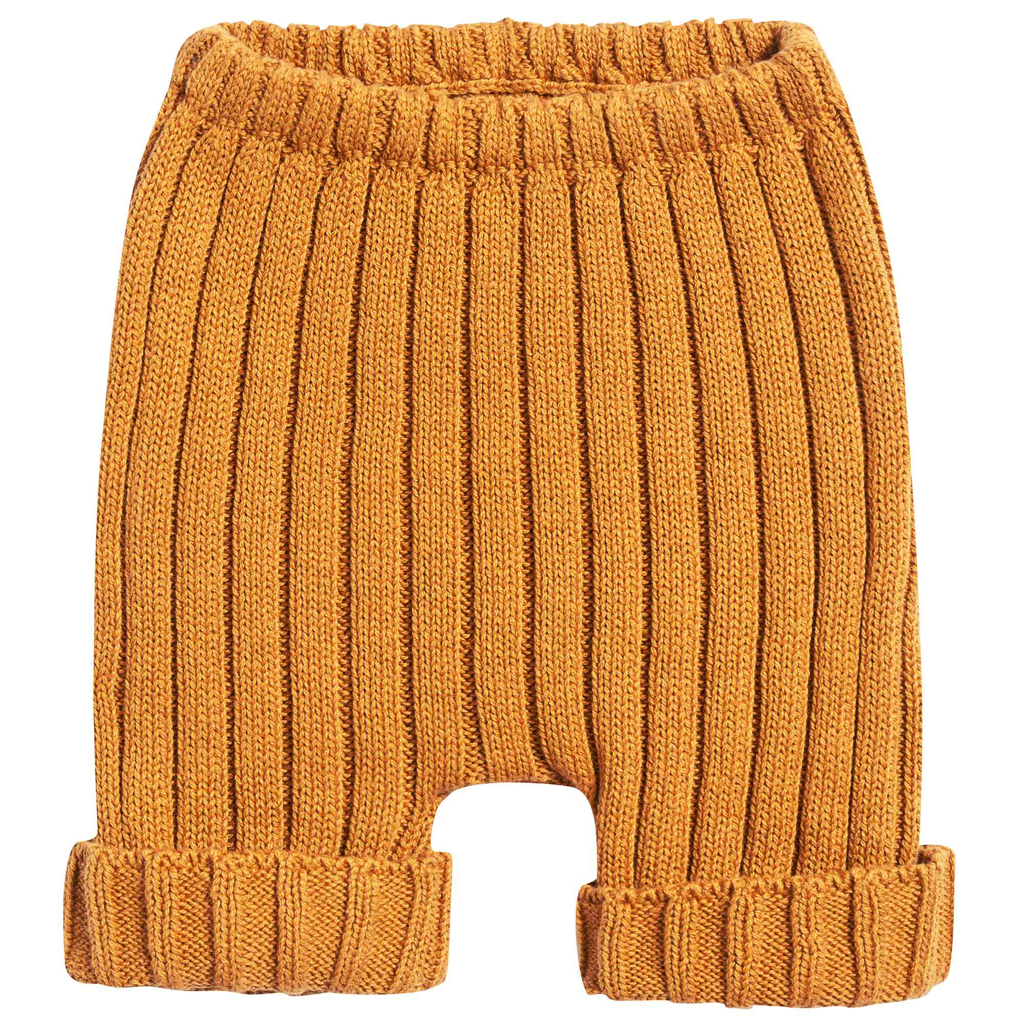 Girls Ochre Cotton Everyday Shorts