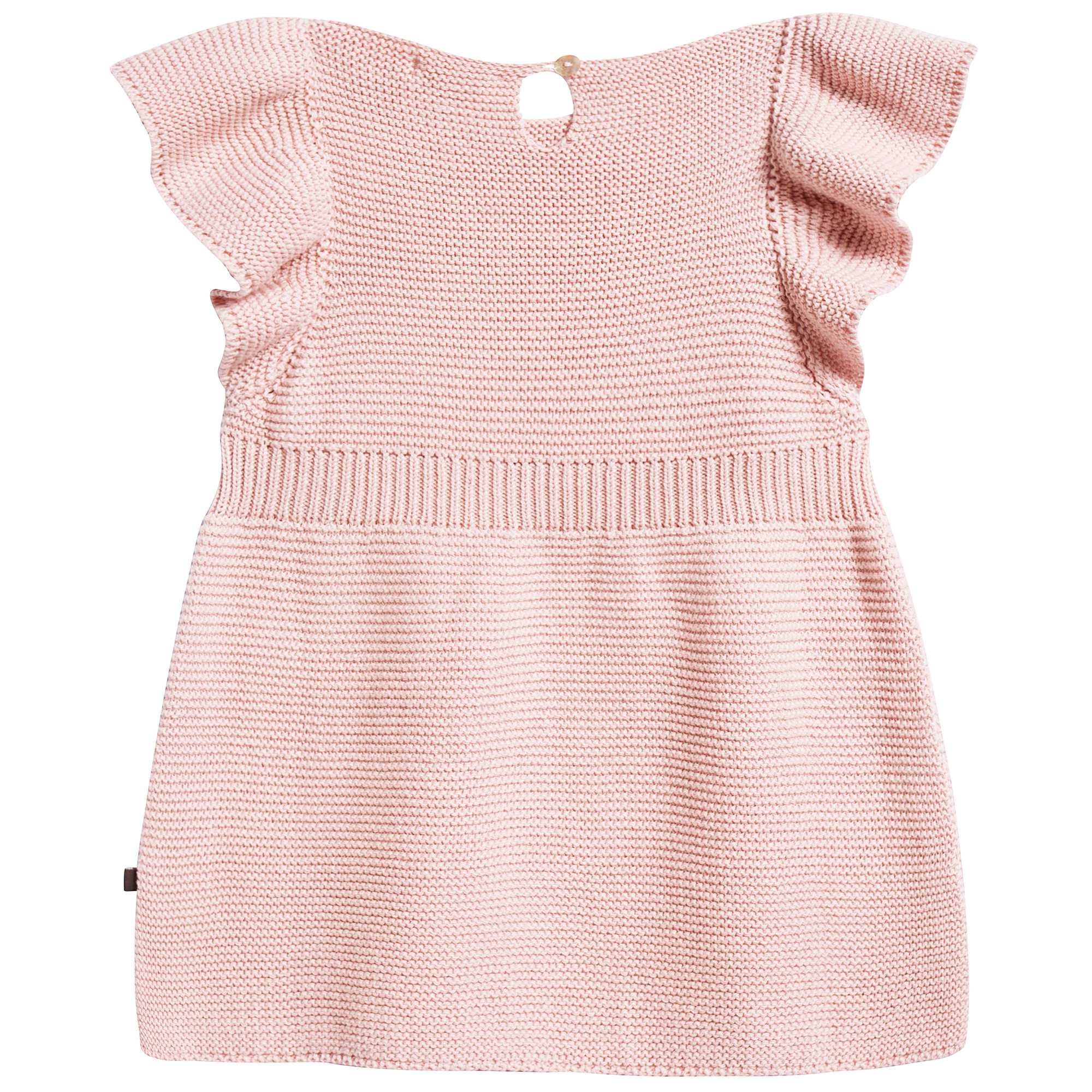 Girls Light Pink Cotton Loved Dress