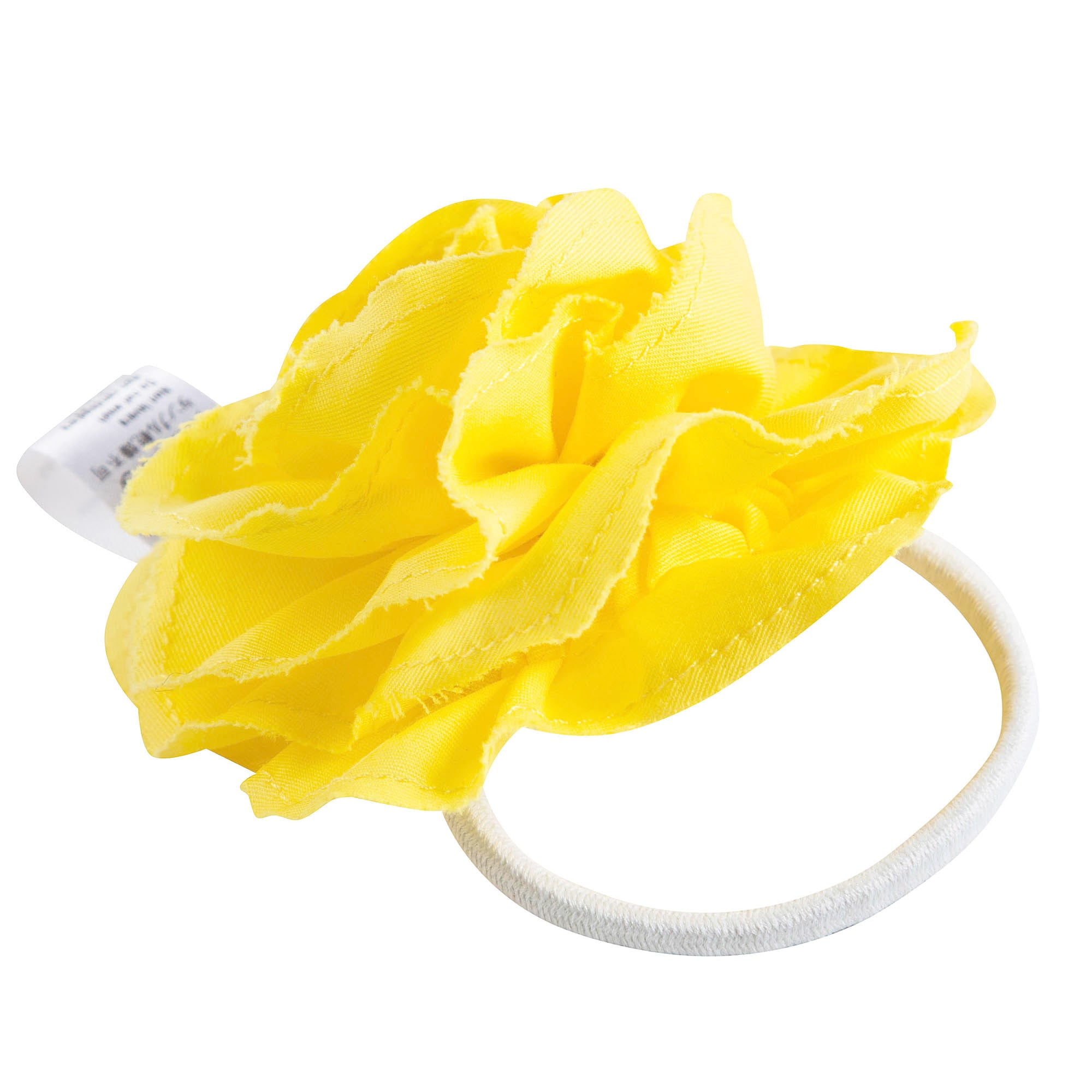 Girls Yellow Headdress Flower