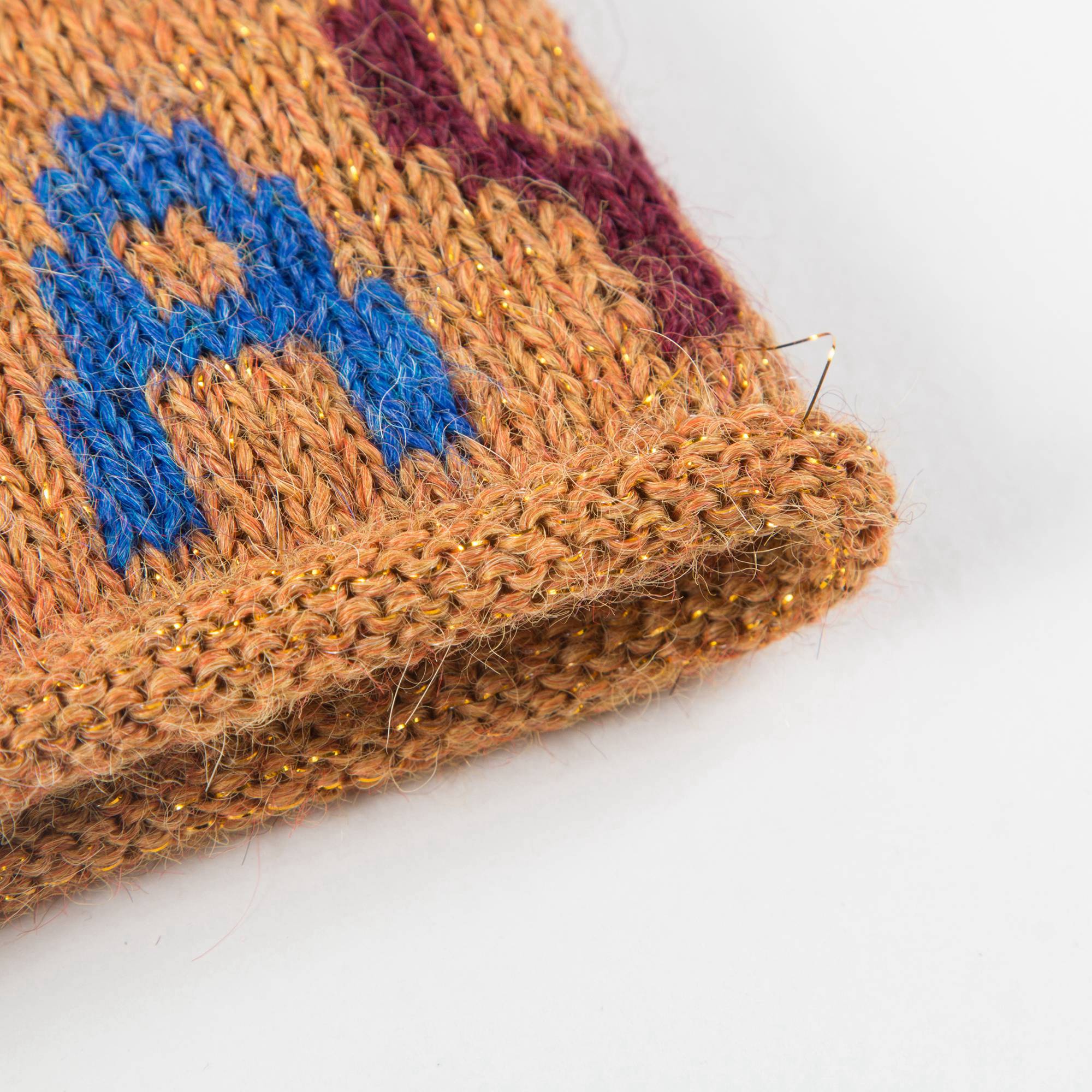 Baby Yellow 'Happy Birthday' Alpaca Wool Crown