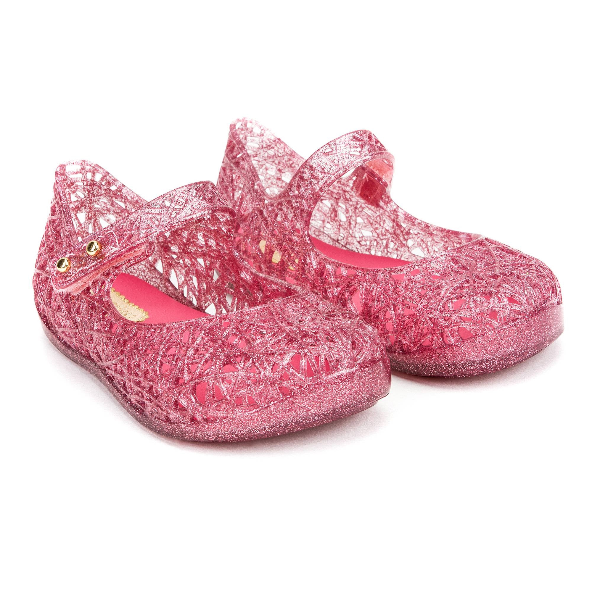 Girls Pink Nest Jelly Shoes
