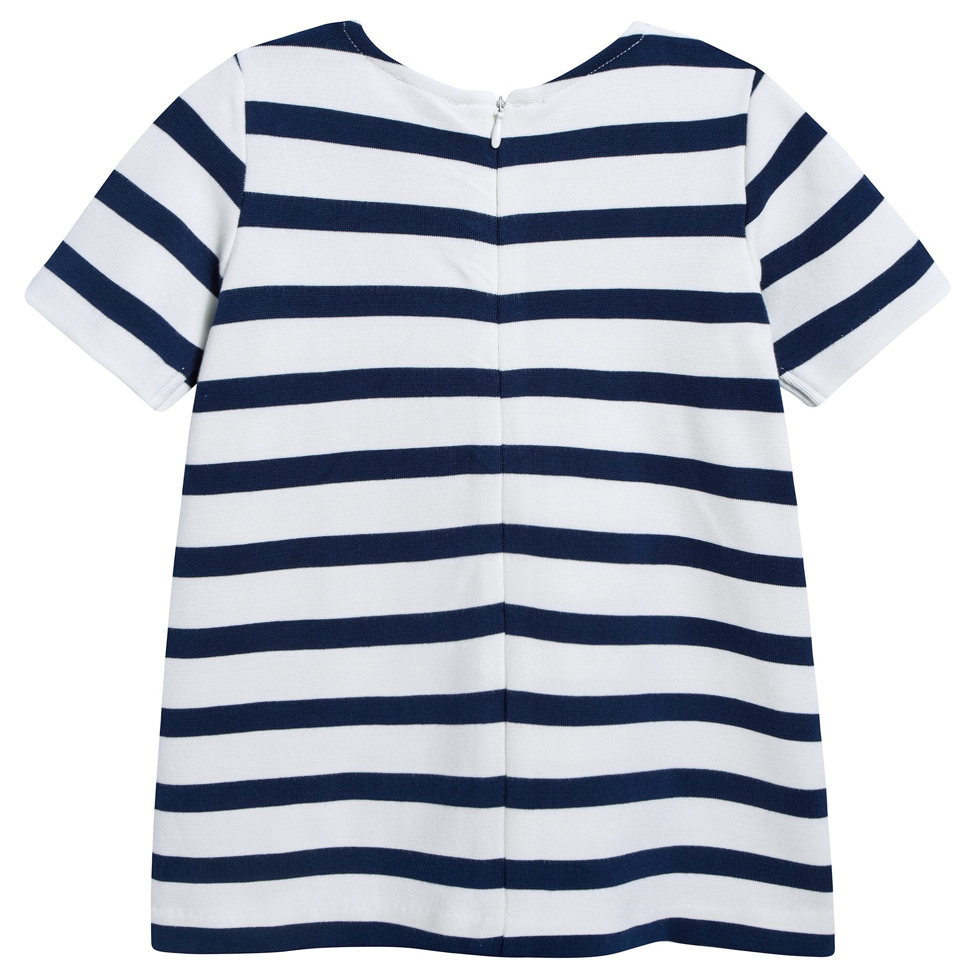 Baby Girls Dark Cloud Stripes Dress