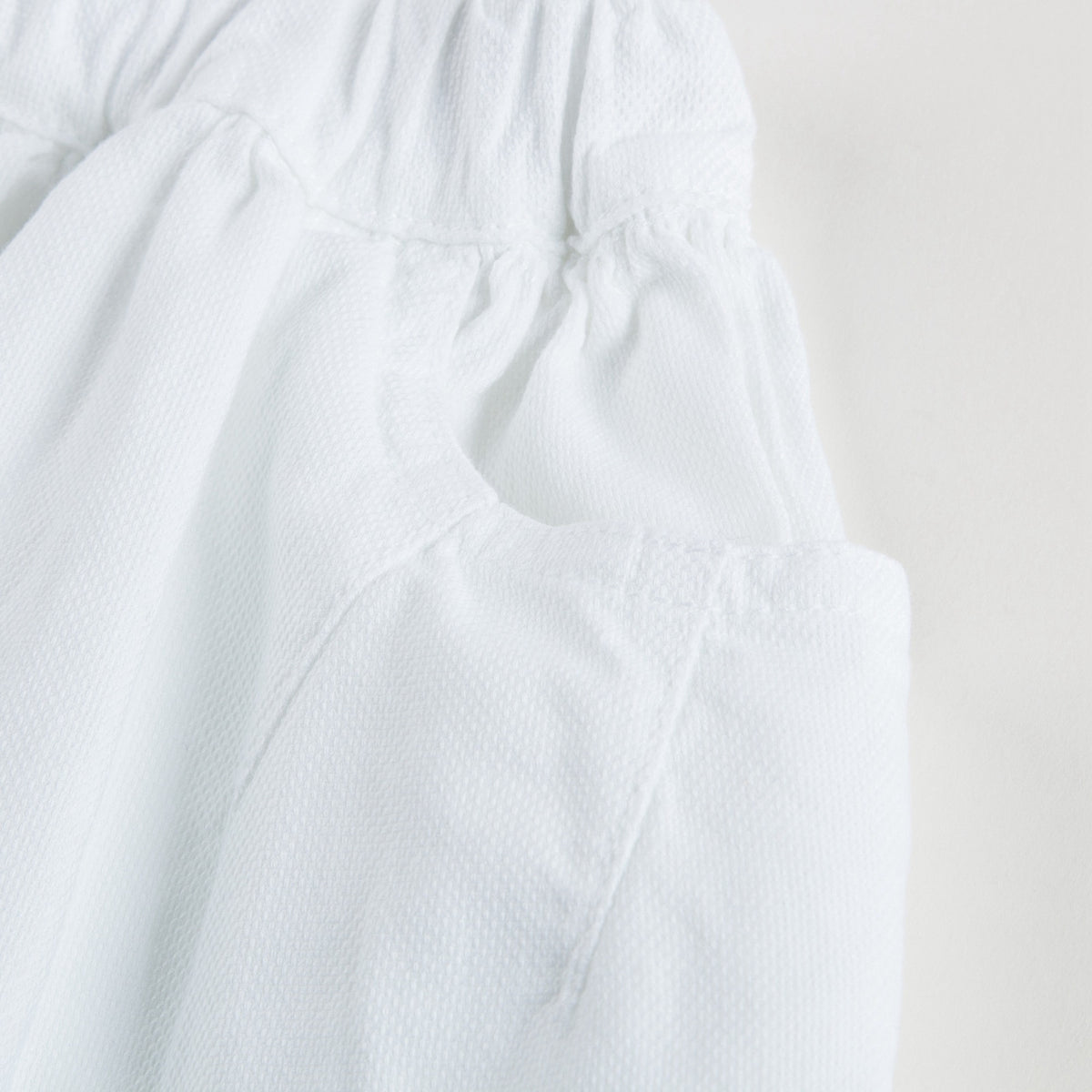 Jupe blanche en coton pour fille