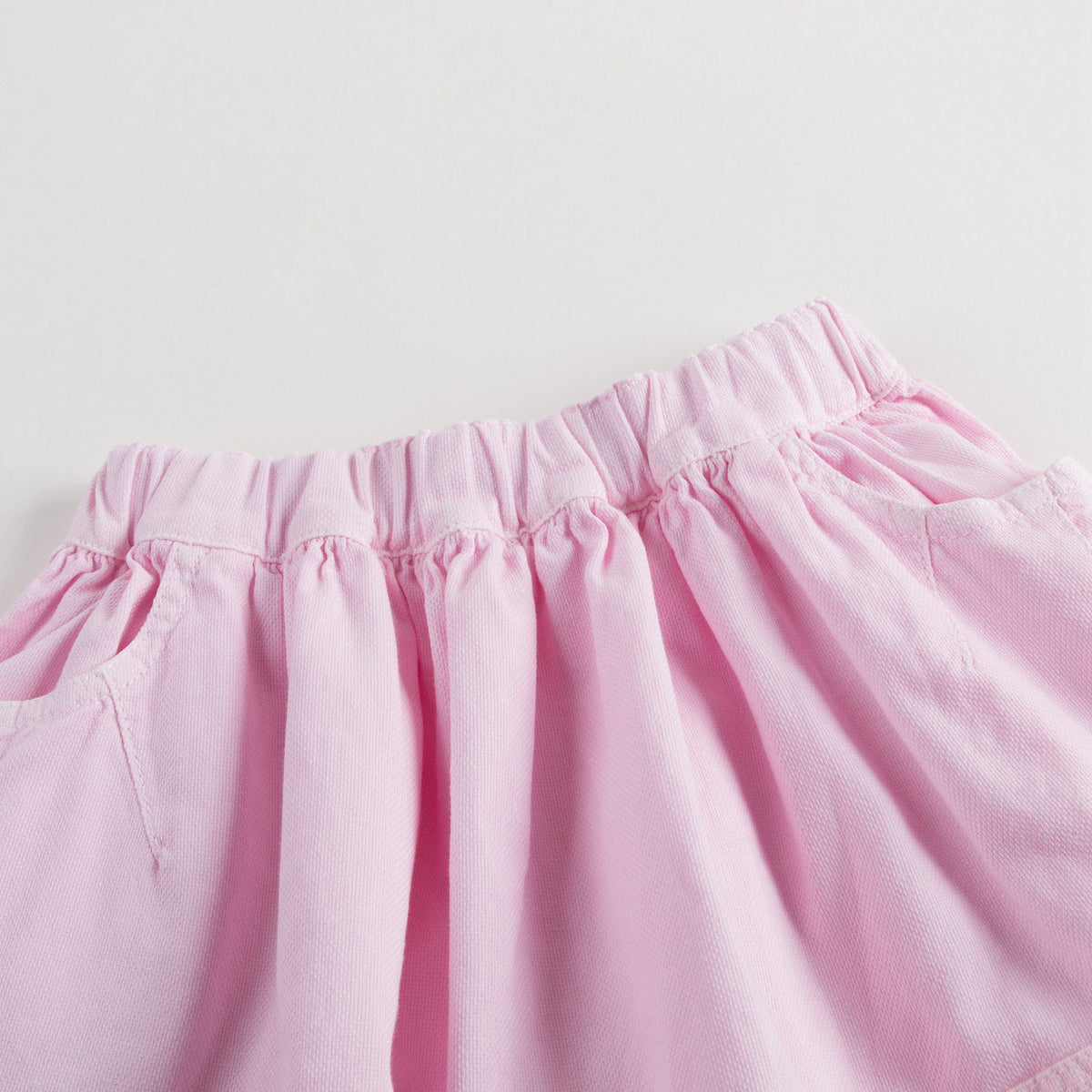 Jupe rose en coton pour fille