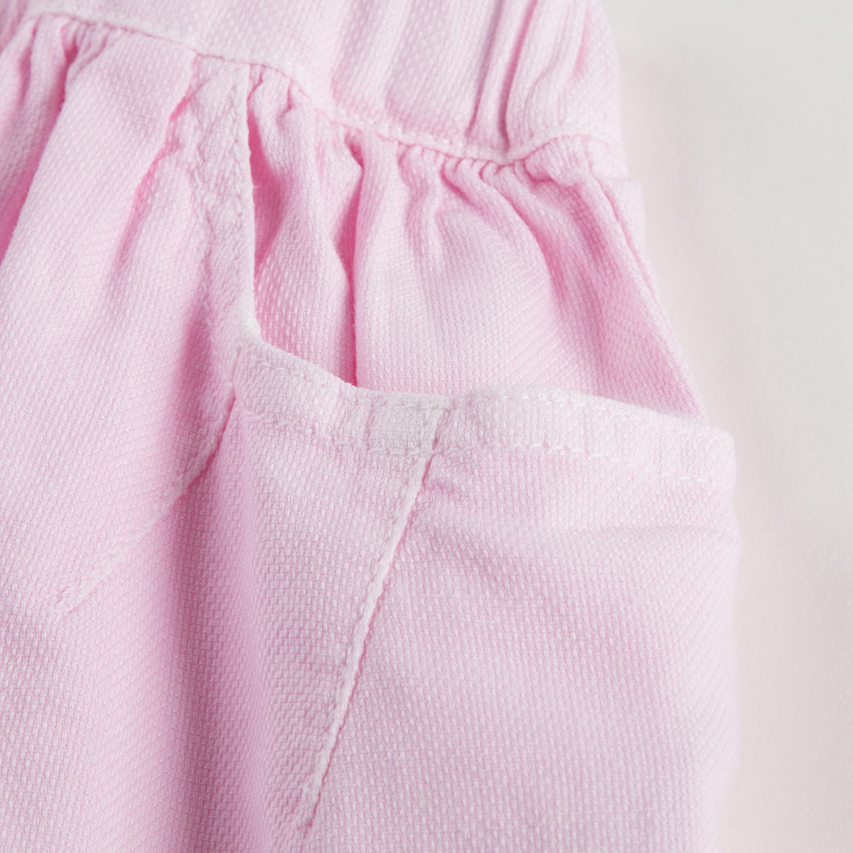 Jupe rose en coton pour fille