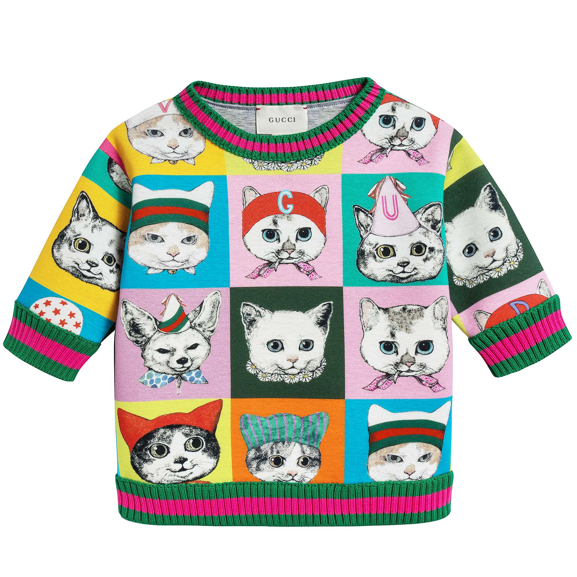 Girls Pets Print Sweatshirt