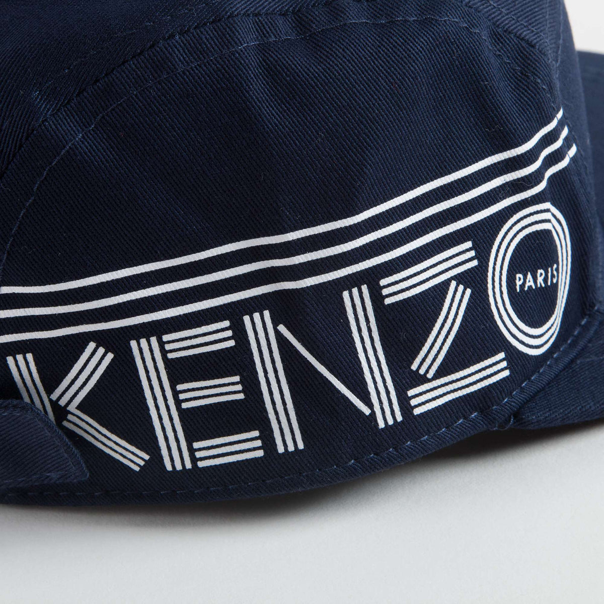 Casquette en coton noire à logo pour garçon