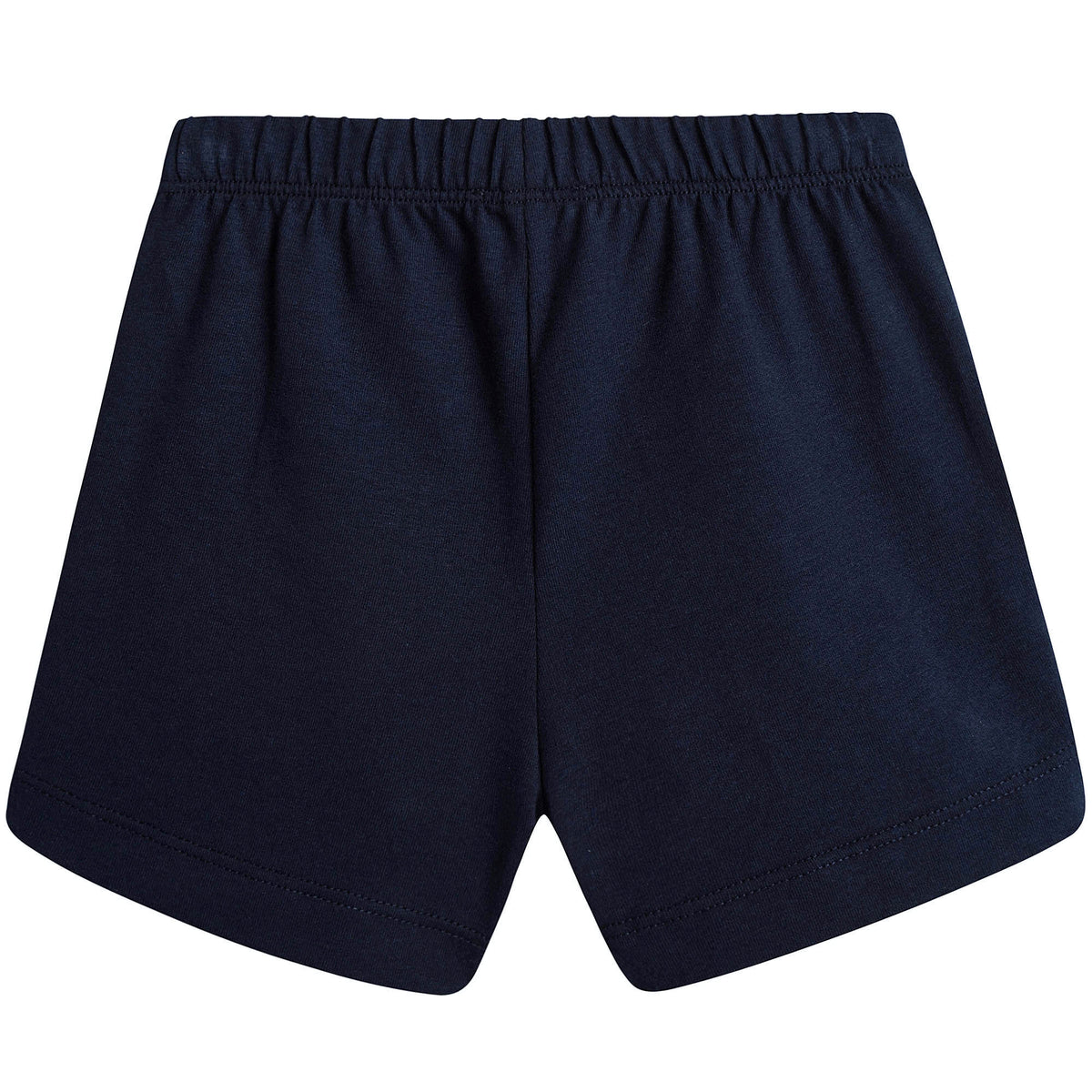 Baby Boys White T-Shirt And Dark Blue Shorts - CÉMAROSE | Children's Fashion Store - 6