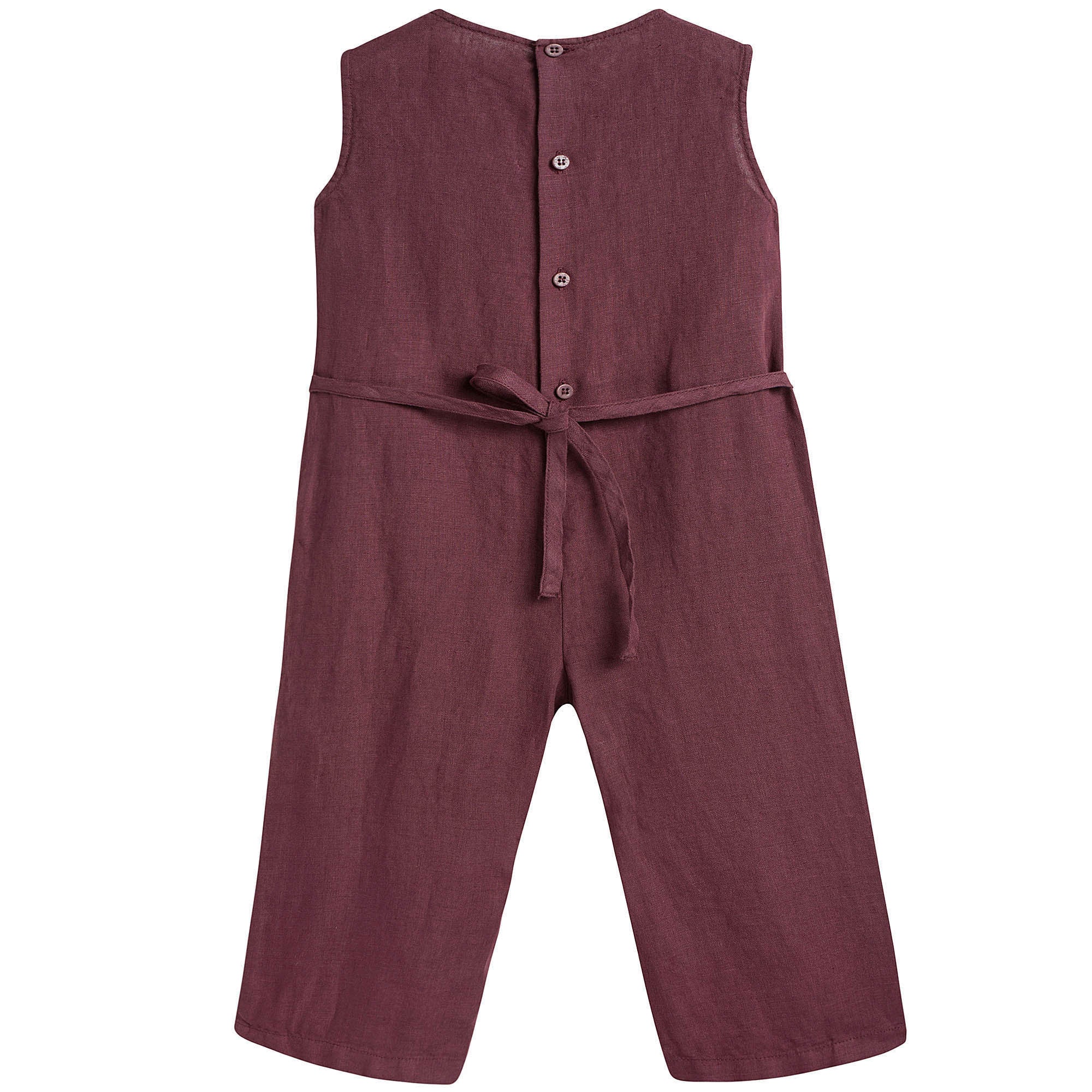 Girls Wine red Rompers - CÉMAROSE | Children's Fashion Store - 2