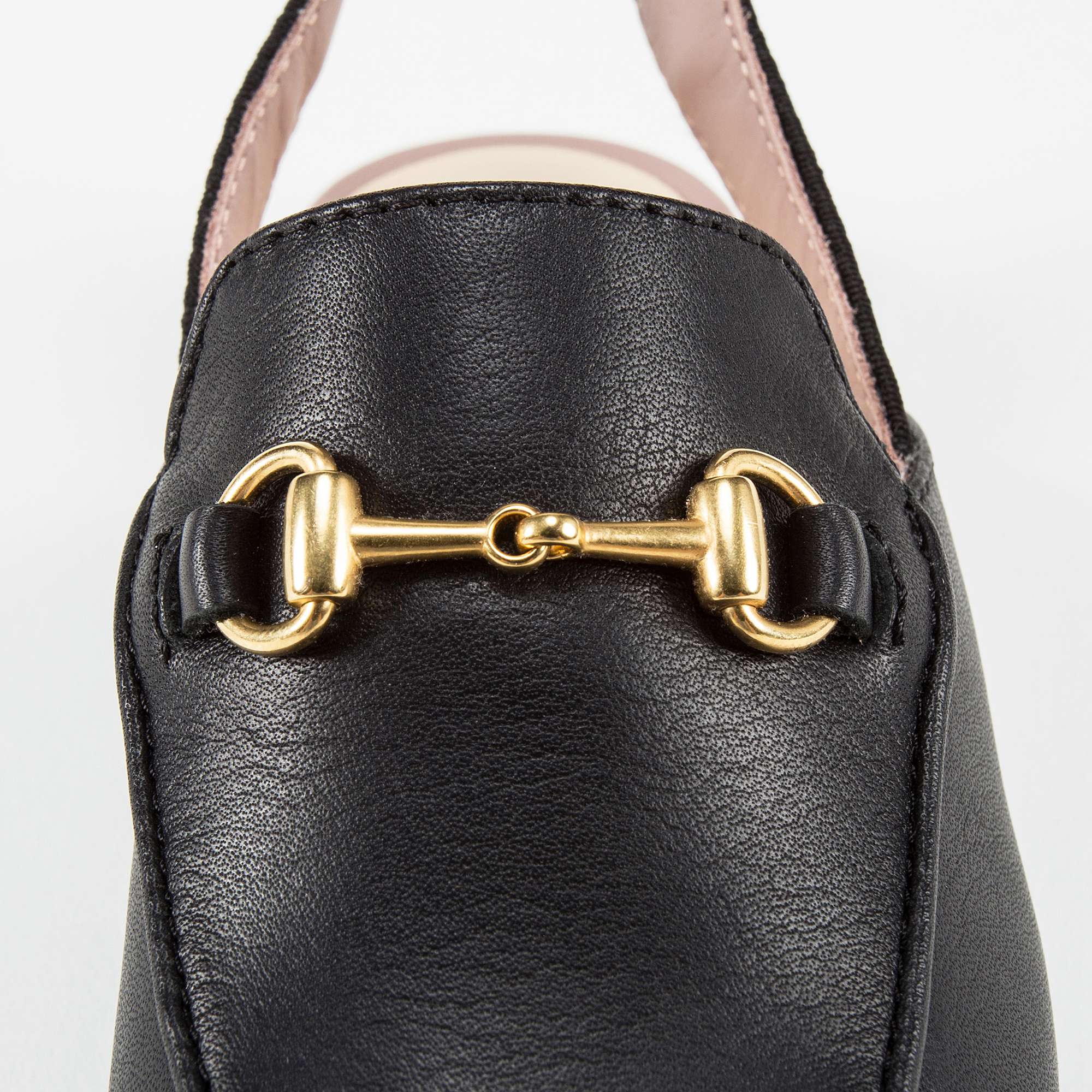 Baby Girls Black Logo Shoes