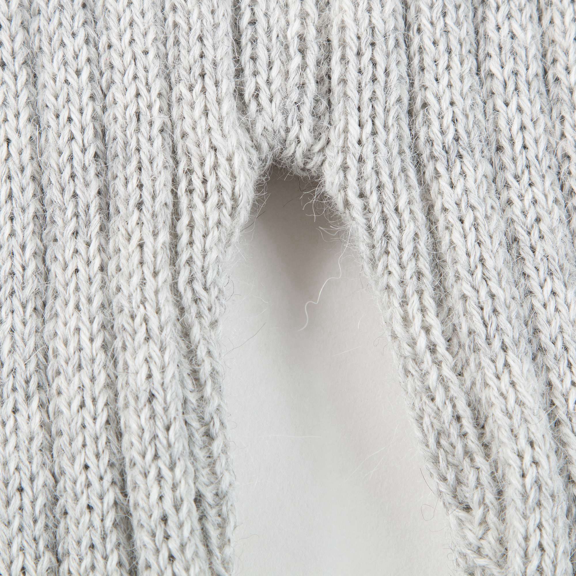 Baby Light Grey Alpaca Wool Trousers