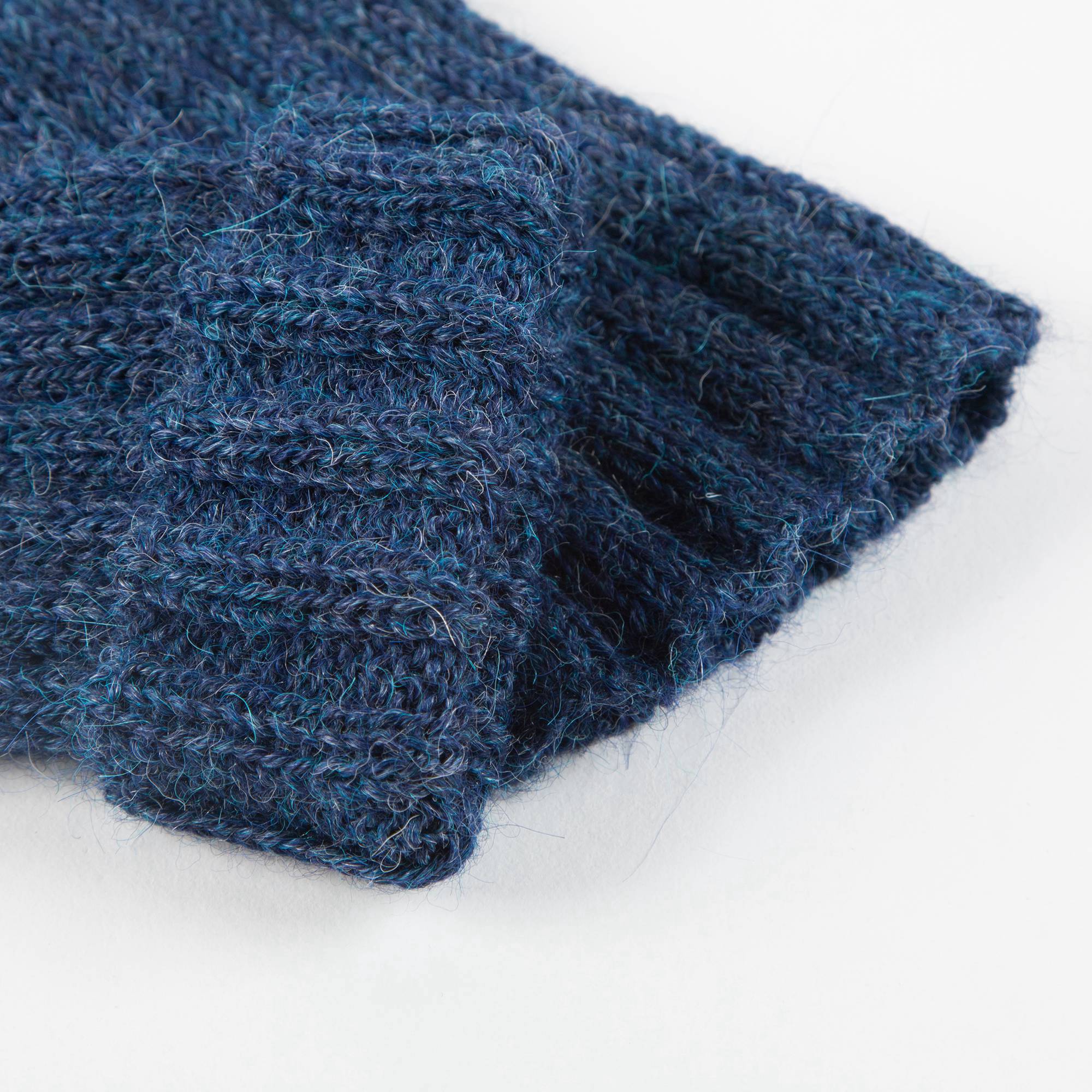 Baby Dark Blue Alpaca Wool Trousers