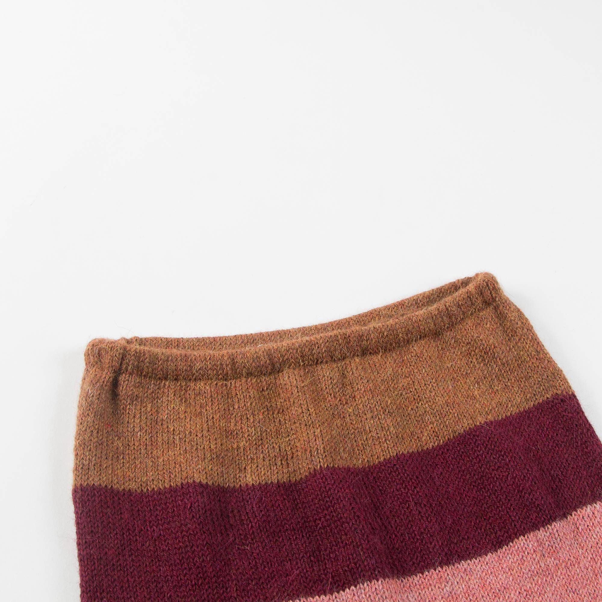 Baby Multicolor Stripes Alpaca Wool Trousers