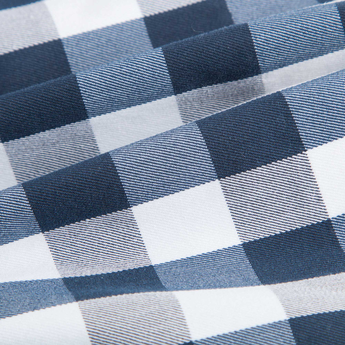 Salopette à carreaux bleu foncé avec nœud pour petites filles