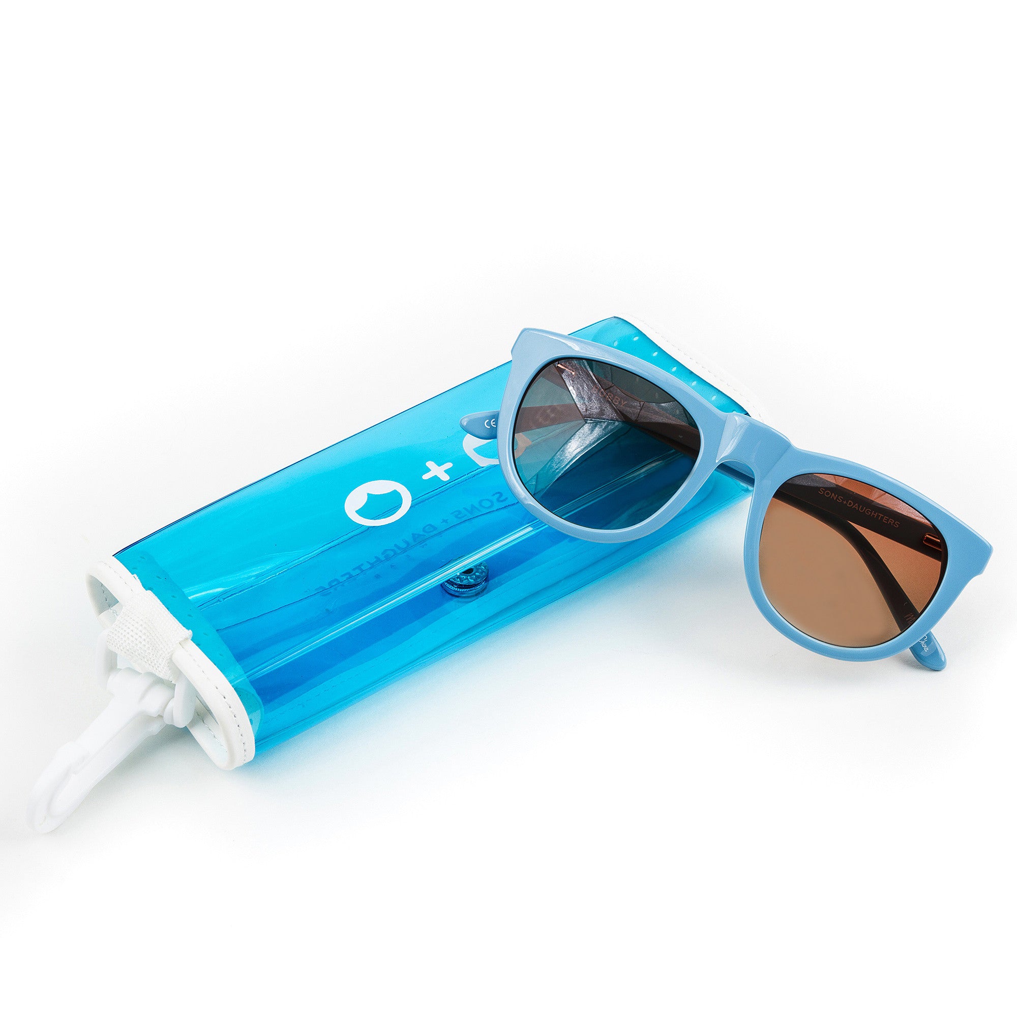 Bobby' Powder Blue Sunglasses