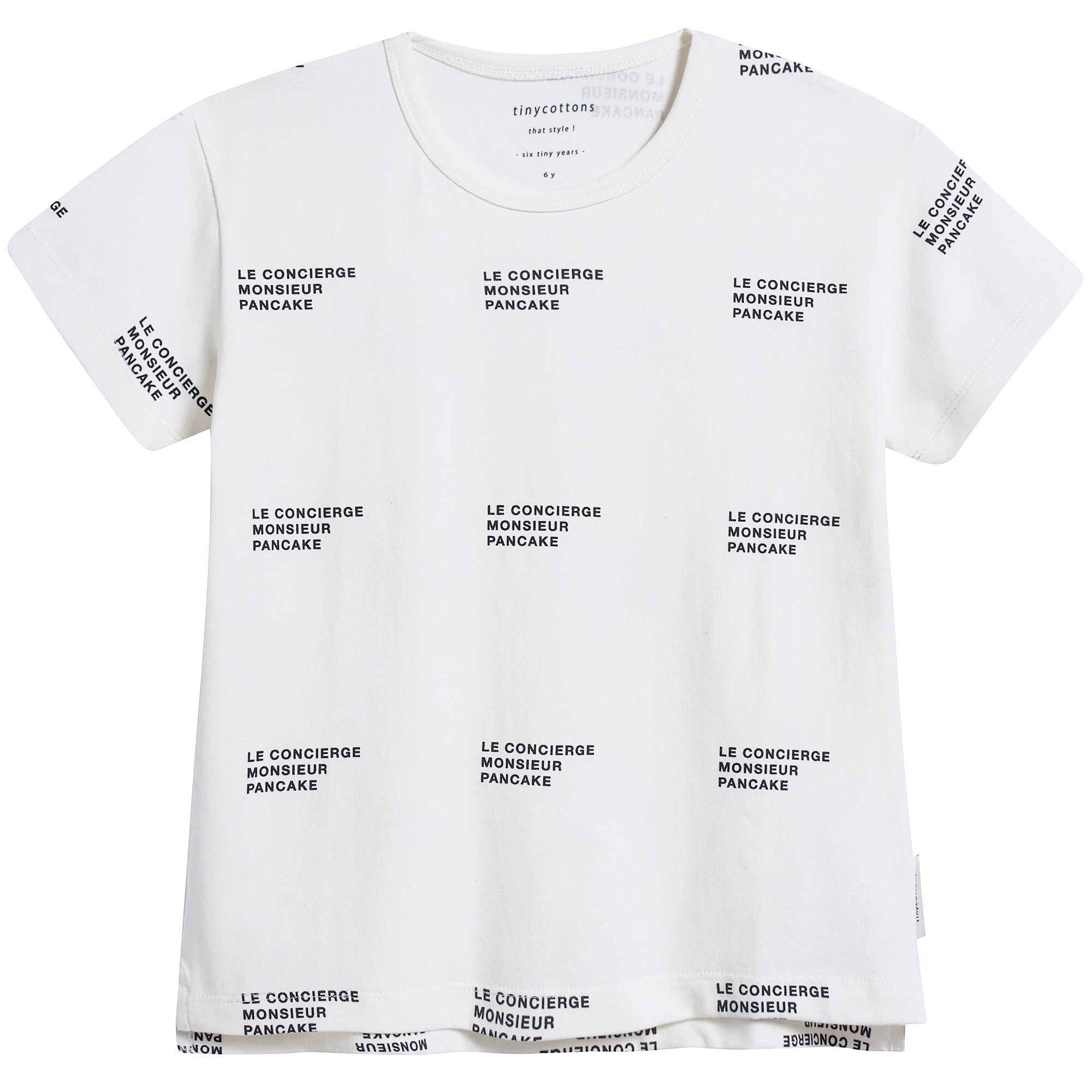 Baby White Pima Cotton T-shirt