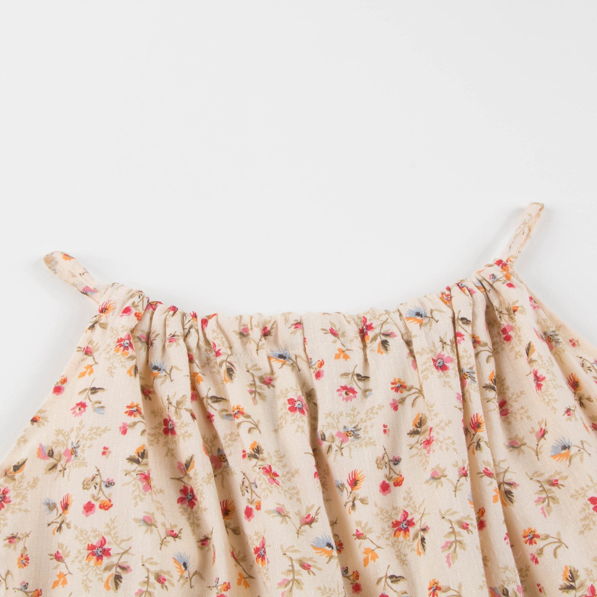 Girls Pink Cotton Woven Dress