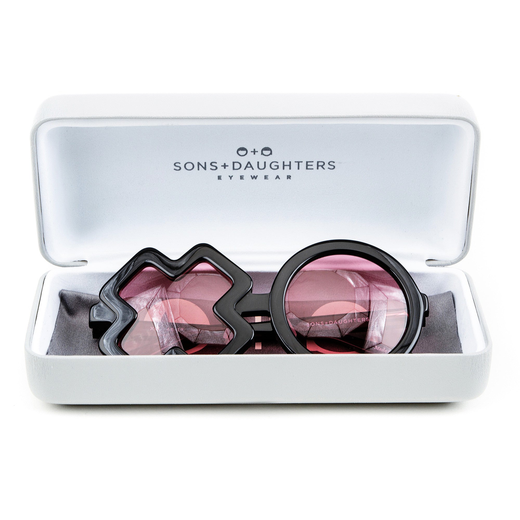 'XO' Black Sunglasses