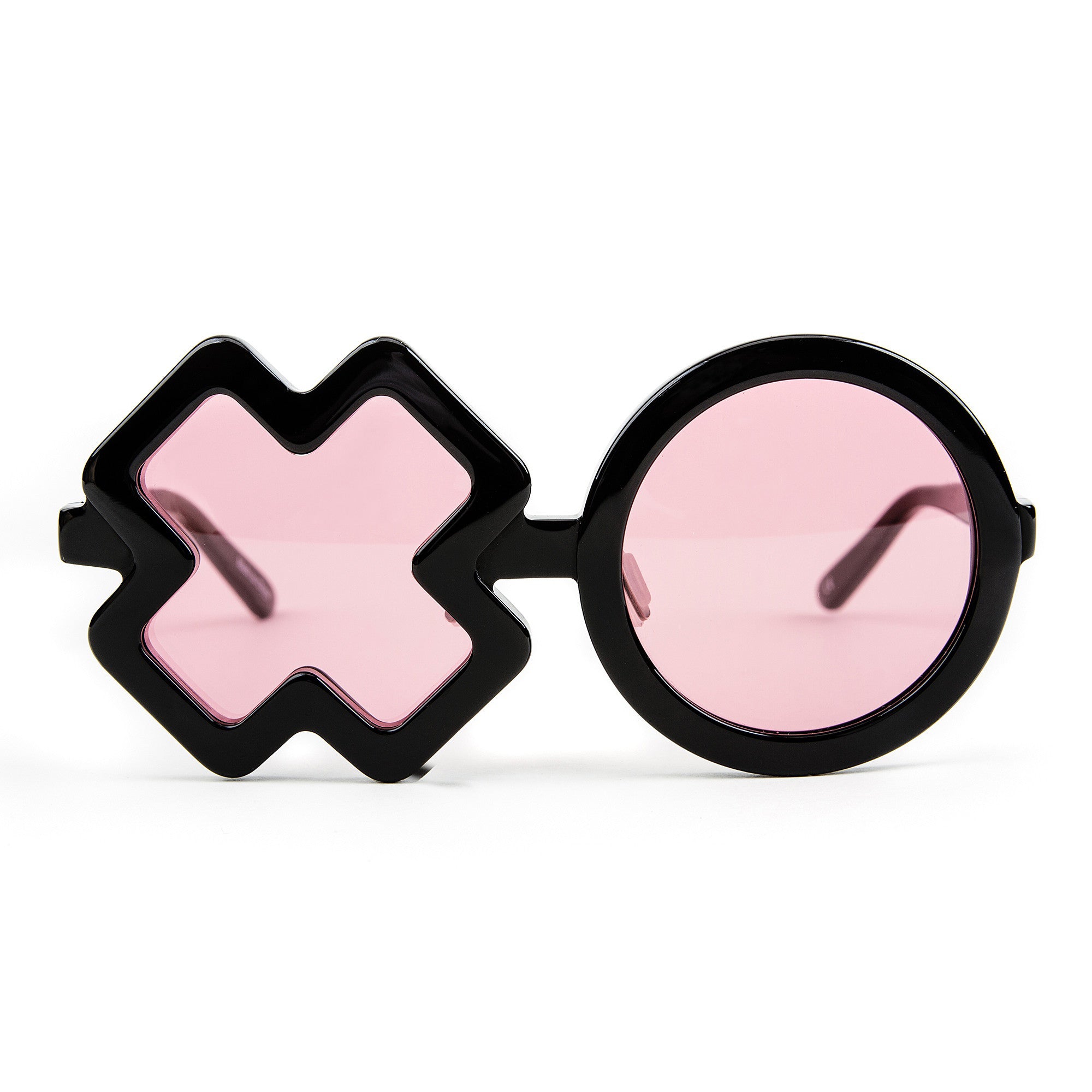 'XO' Black Sunglasses