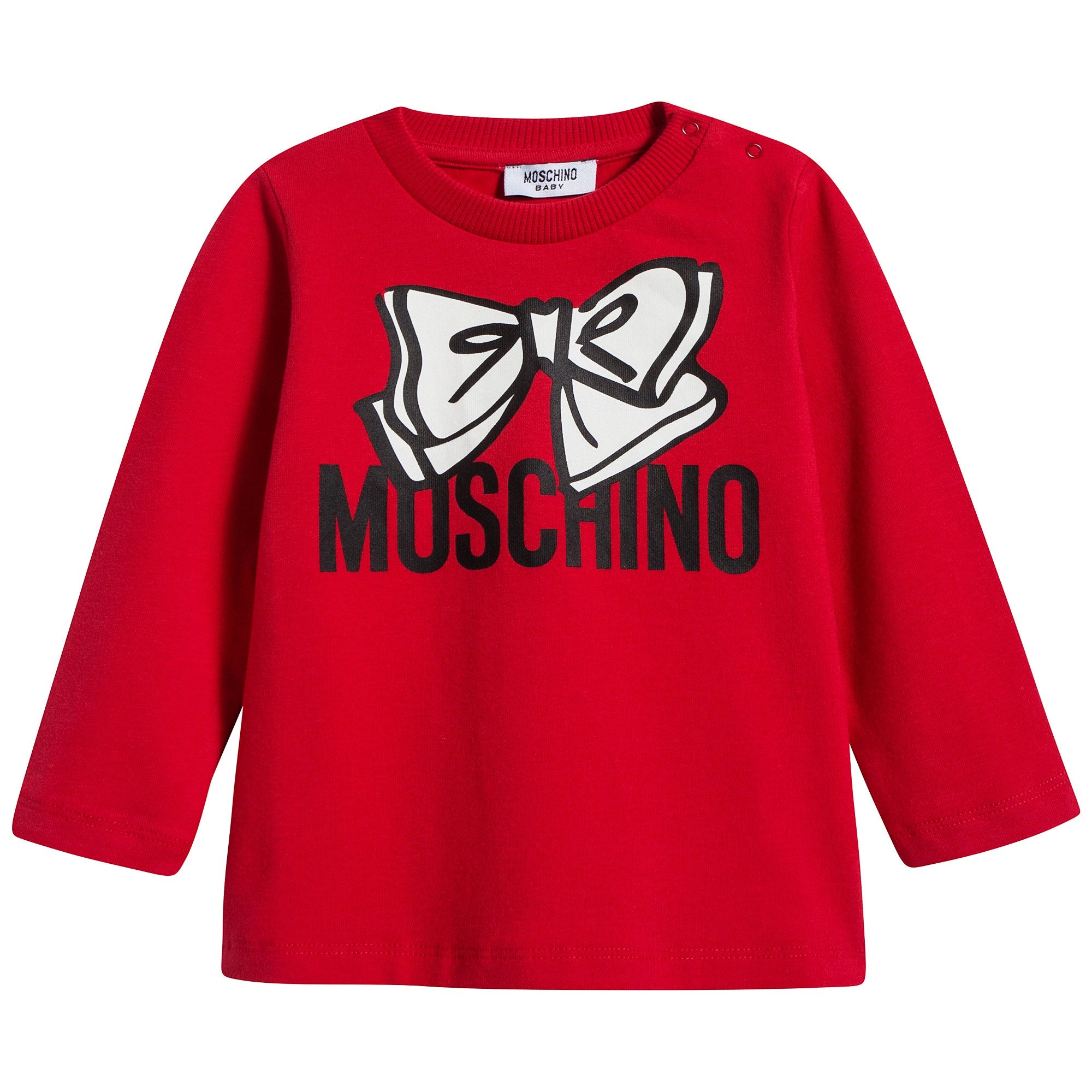 Baby Girls Poppy Red Cotton T-shirt