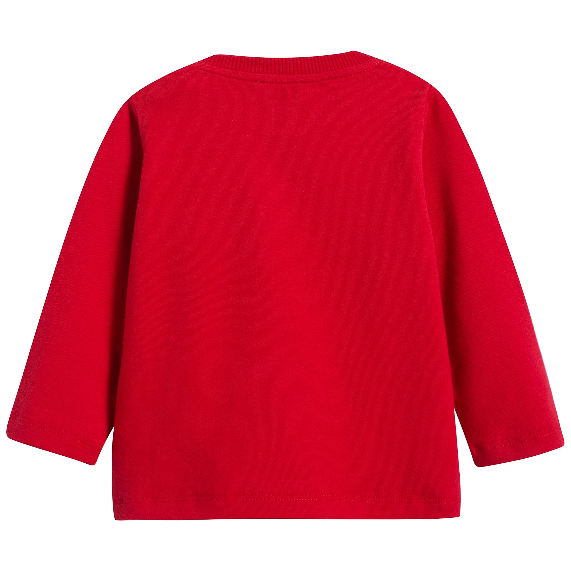 Baby Girls Poppy Red Cotton T-shirt