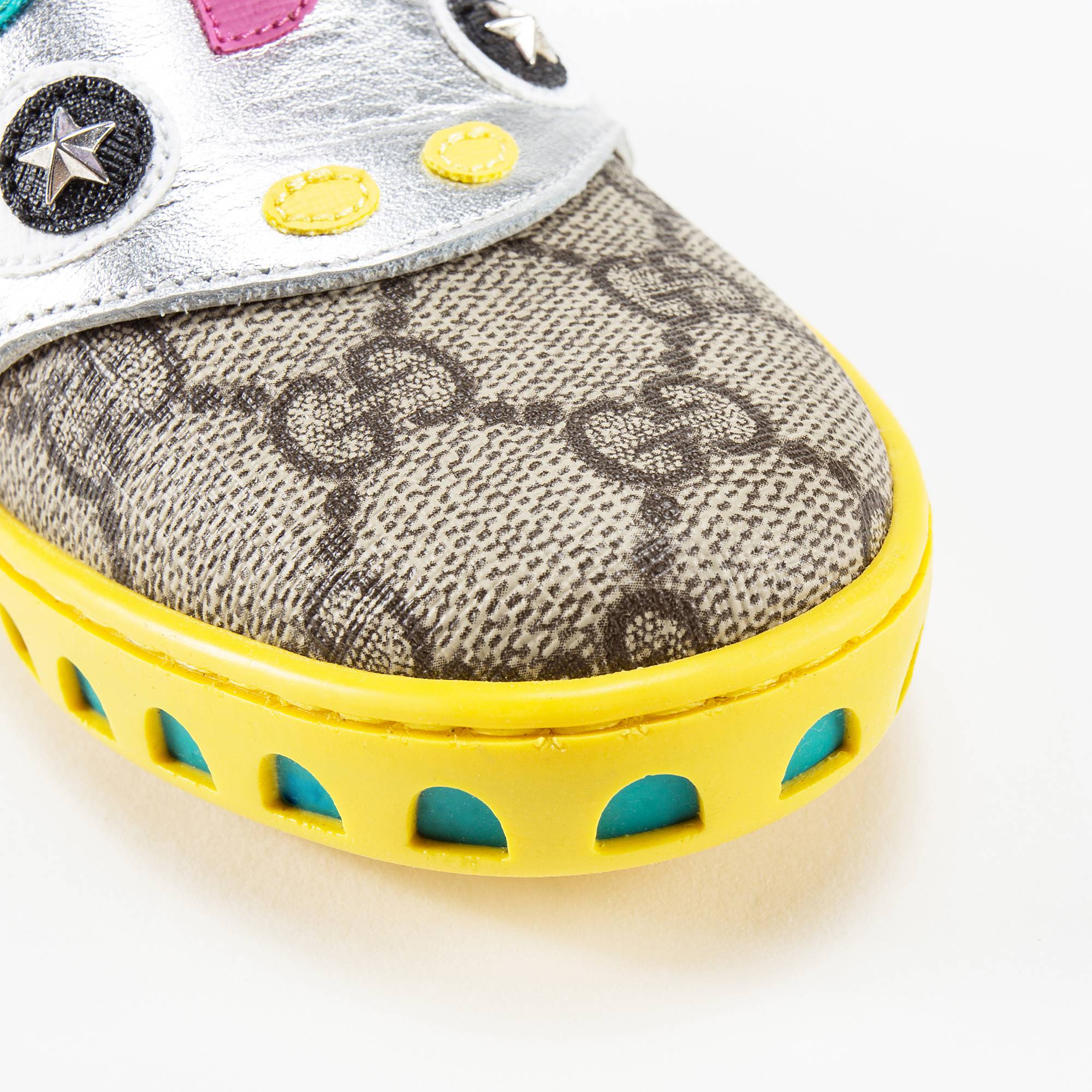 Girls Beige GG Unicorn Shoes