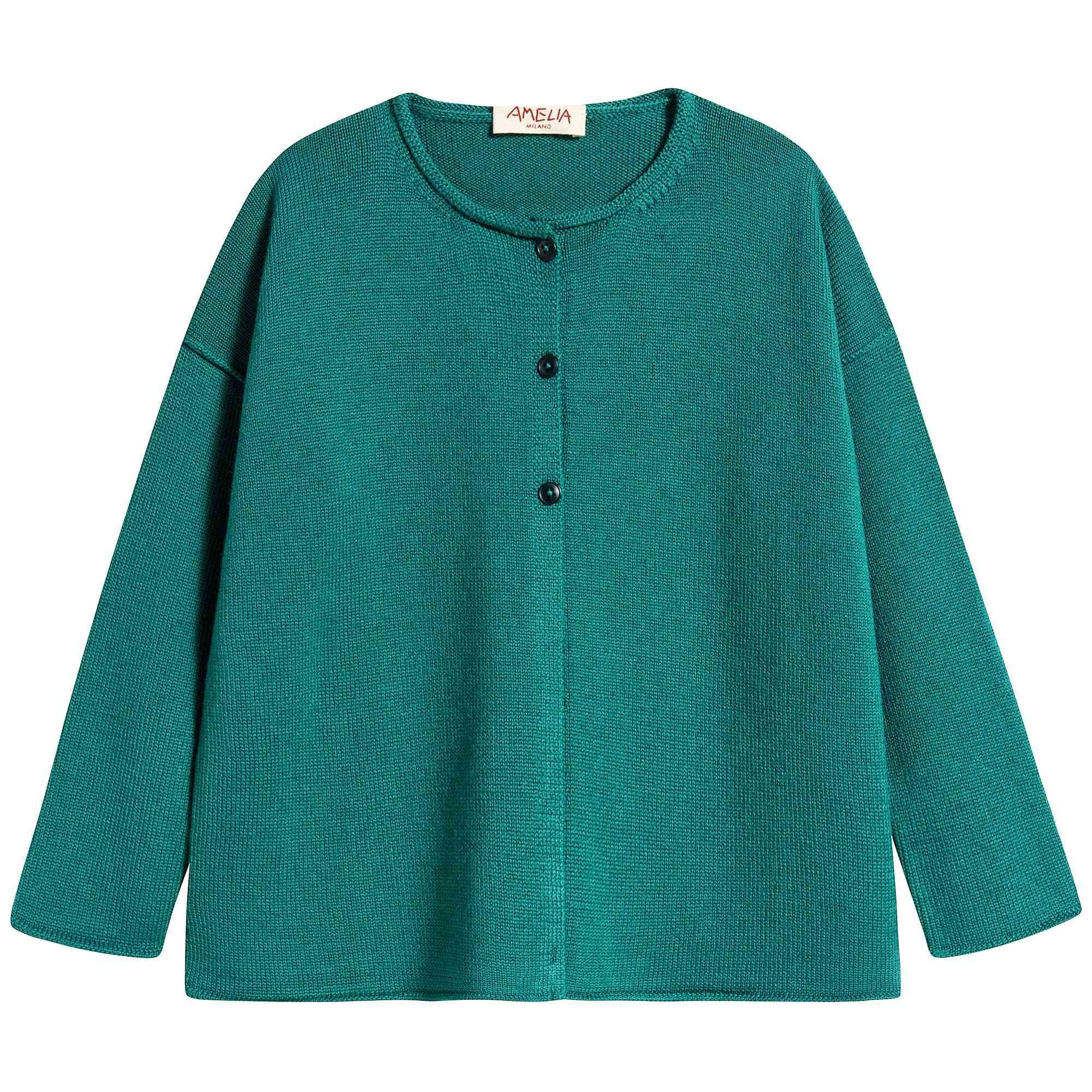 Girls Mint Blue Cardigan